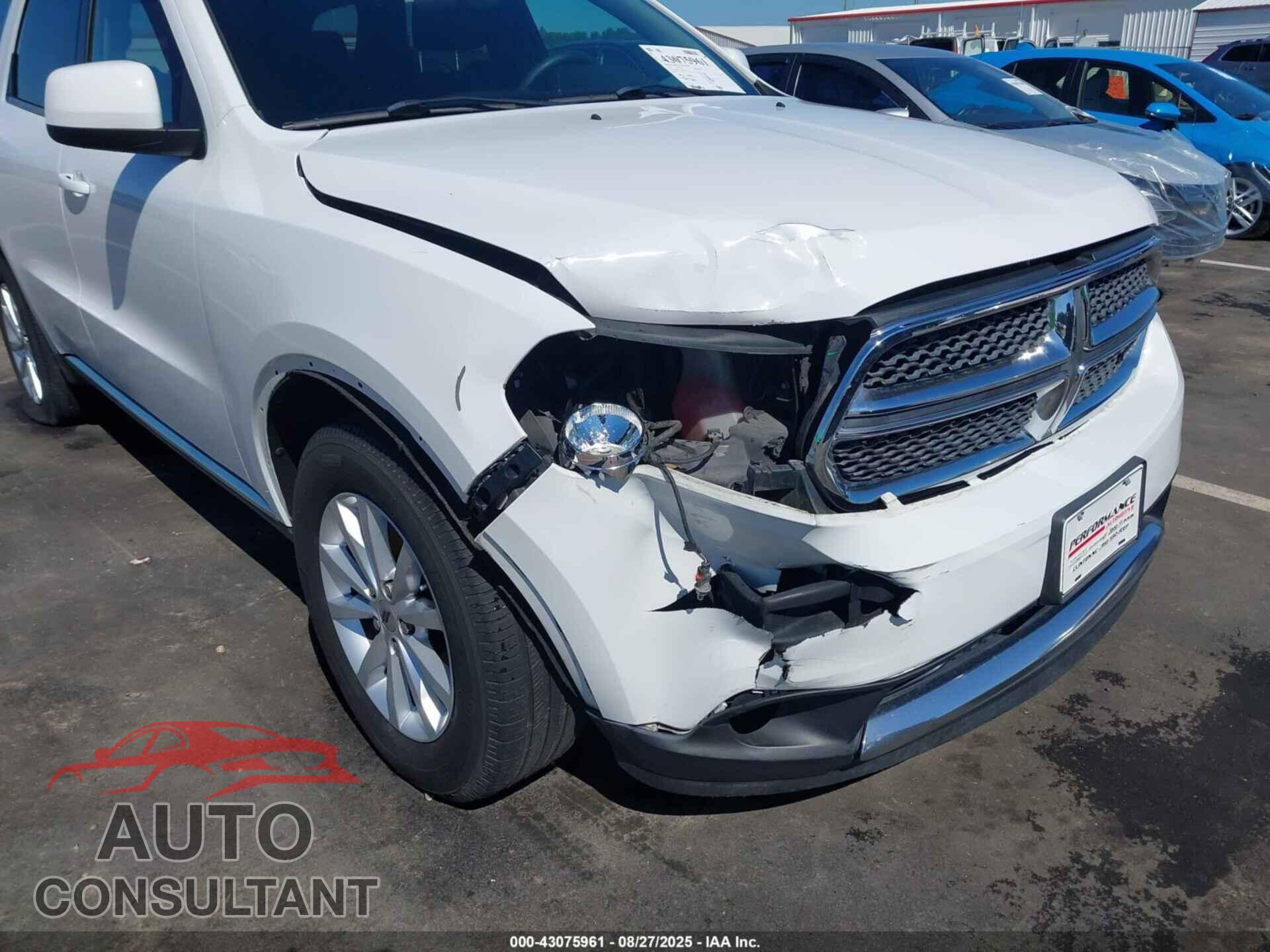 DODGE DURANGO 2013 - 1C4RDHAG6DC584320