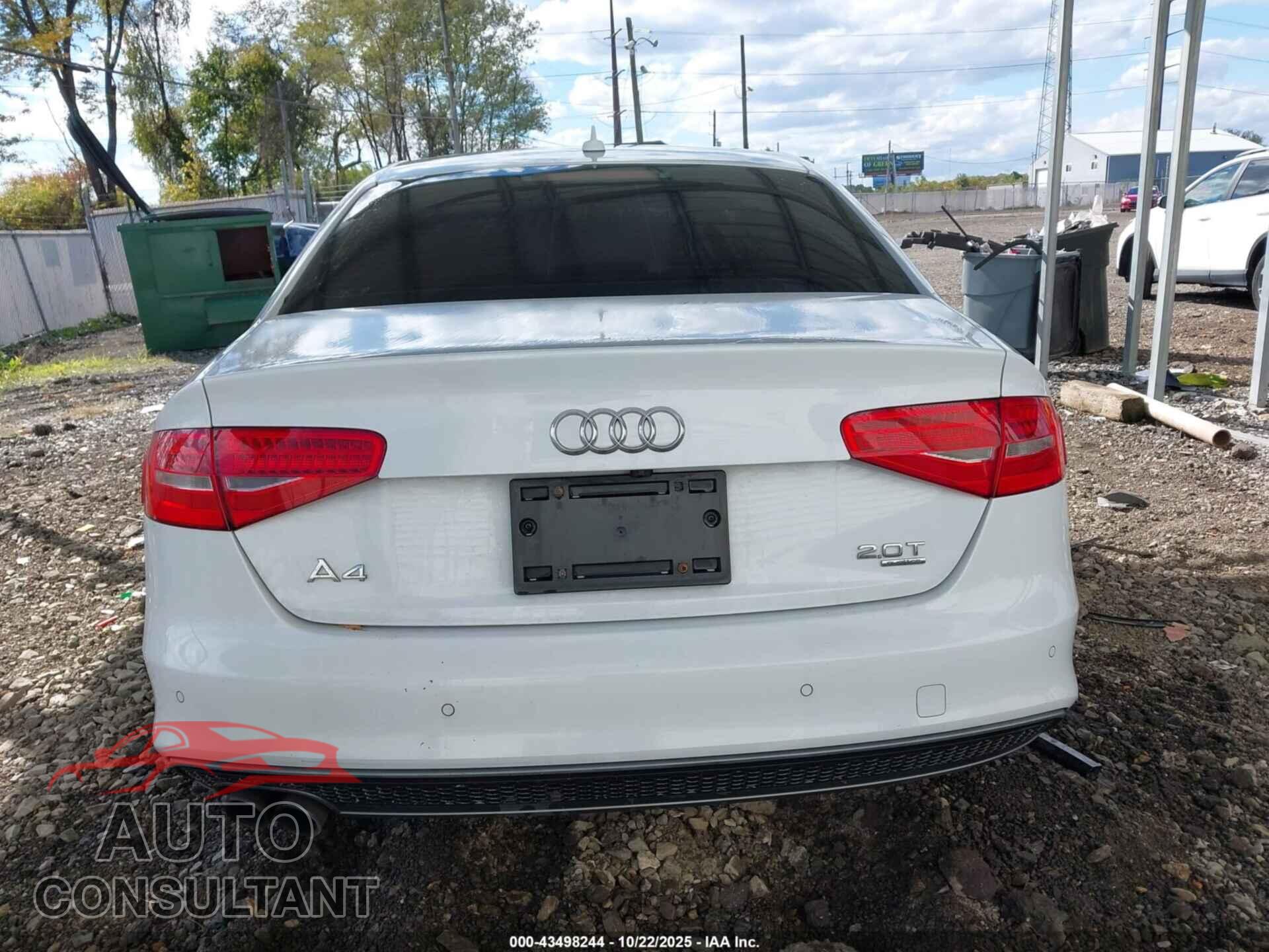 AUDI A4 2014 - WAUFFAFL1EA078446