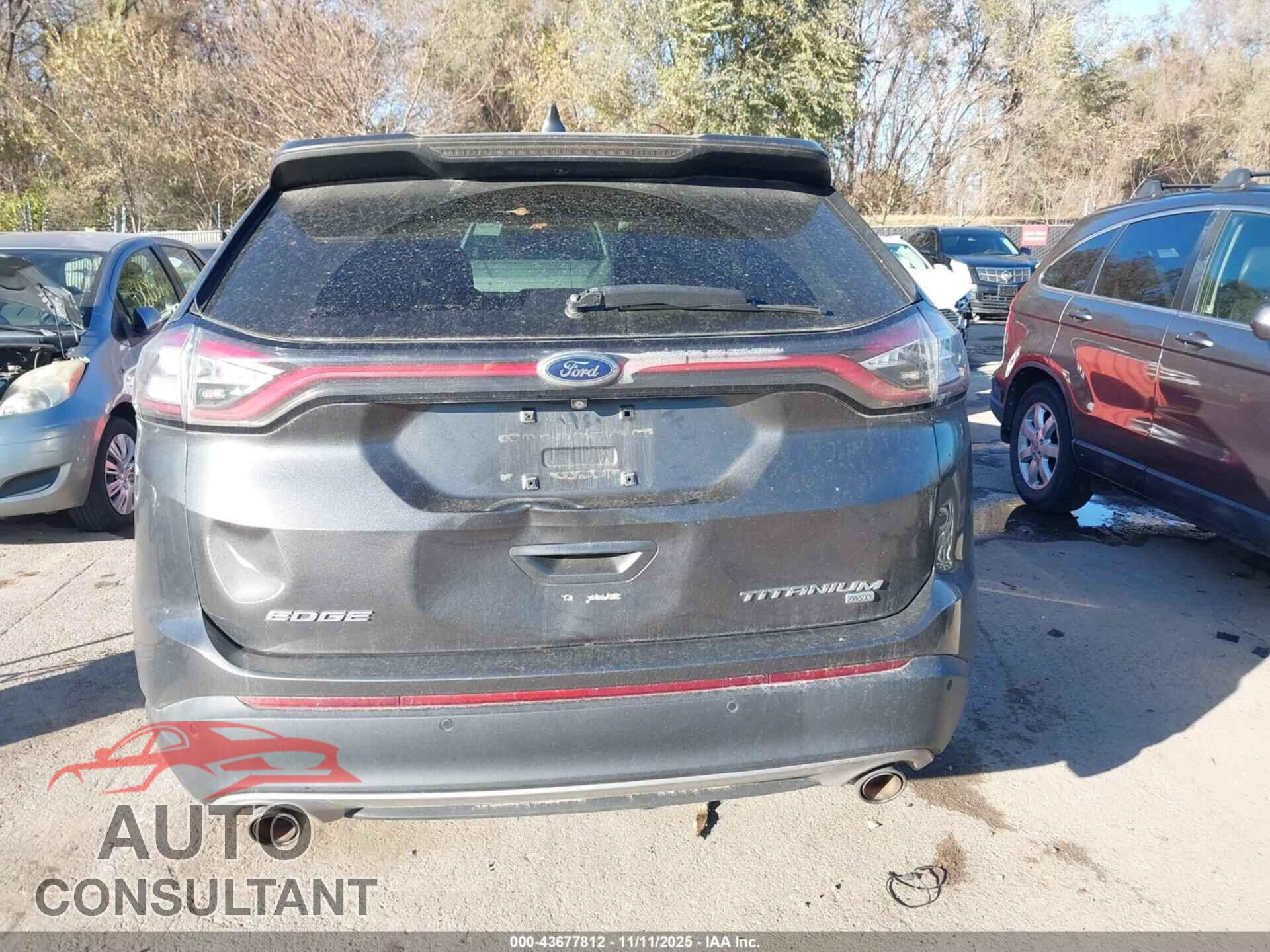 FORD EDGE 2015 - 2FMTK4K87FBB00407