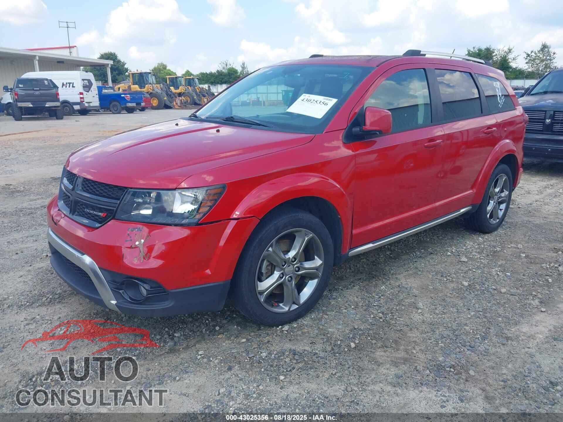 DODGE JOURNEY 2017 - 3C4PDCGG6HT582563