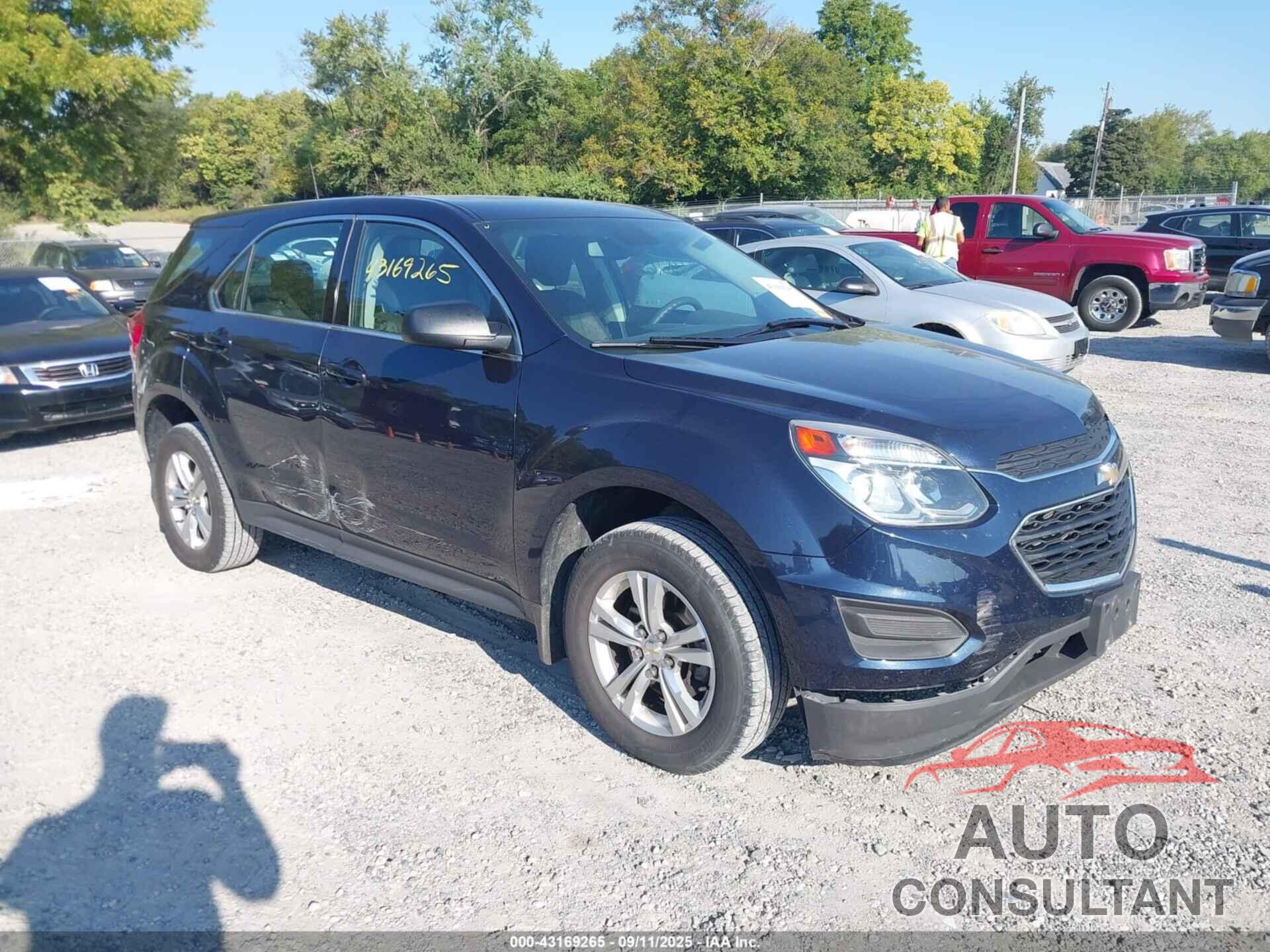 CHEVROLET EQUINOX 2017 - 2GNALBEK6H6115696