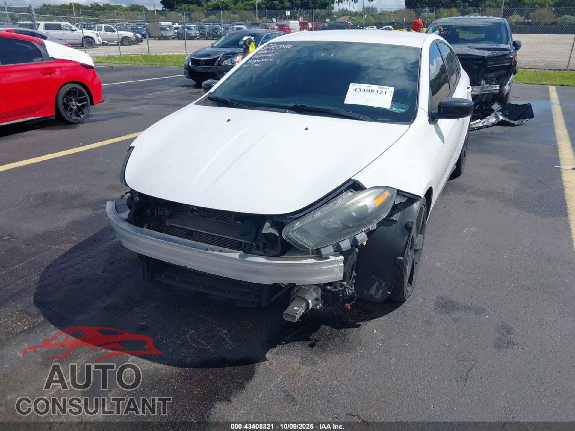 DODGE DART 2014 - 1C3CDFBB9ED906817
