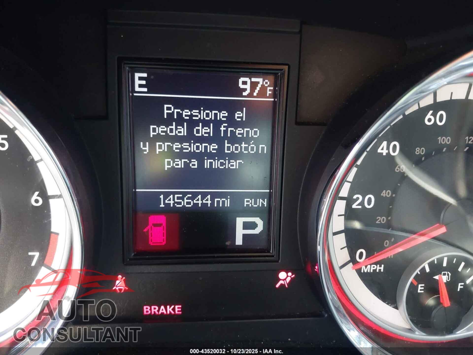 DODGE DURANGO 2011 - 1D4RD4GG2BC729238