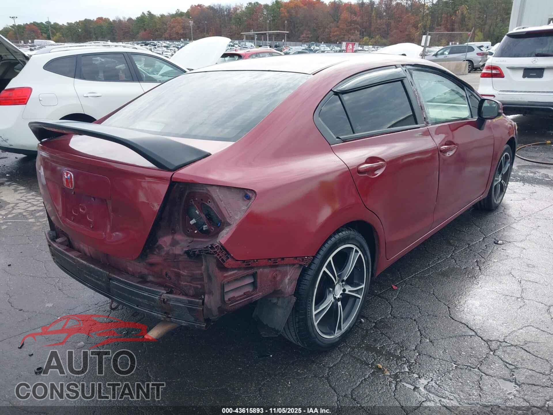 HONDA CIVIC 2012 - JHMFB2F57CS003049