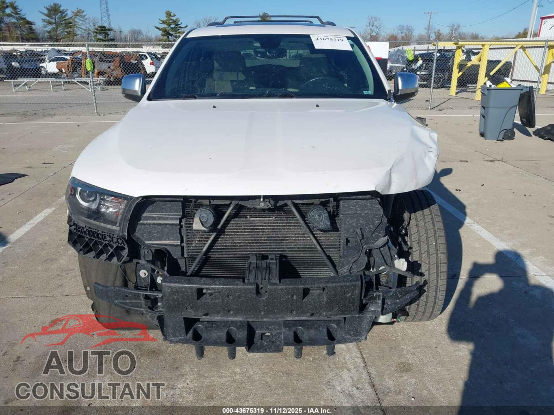 DODGE DURANGO 2017 - 1C4RDJEG0HC741296