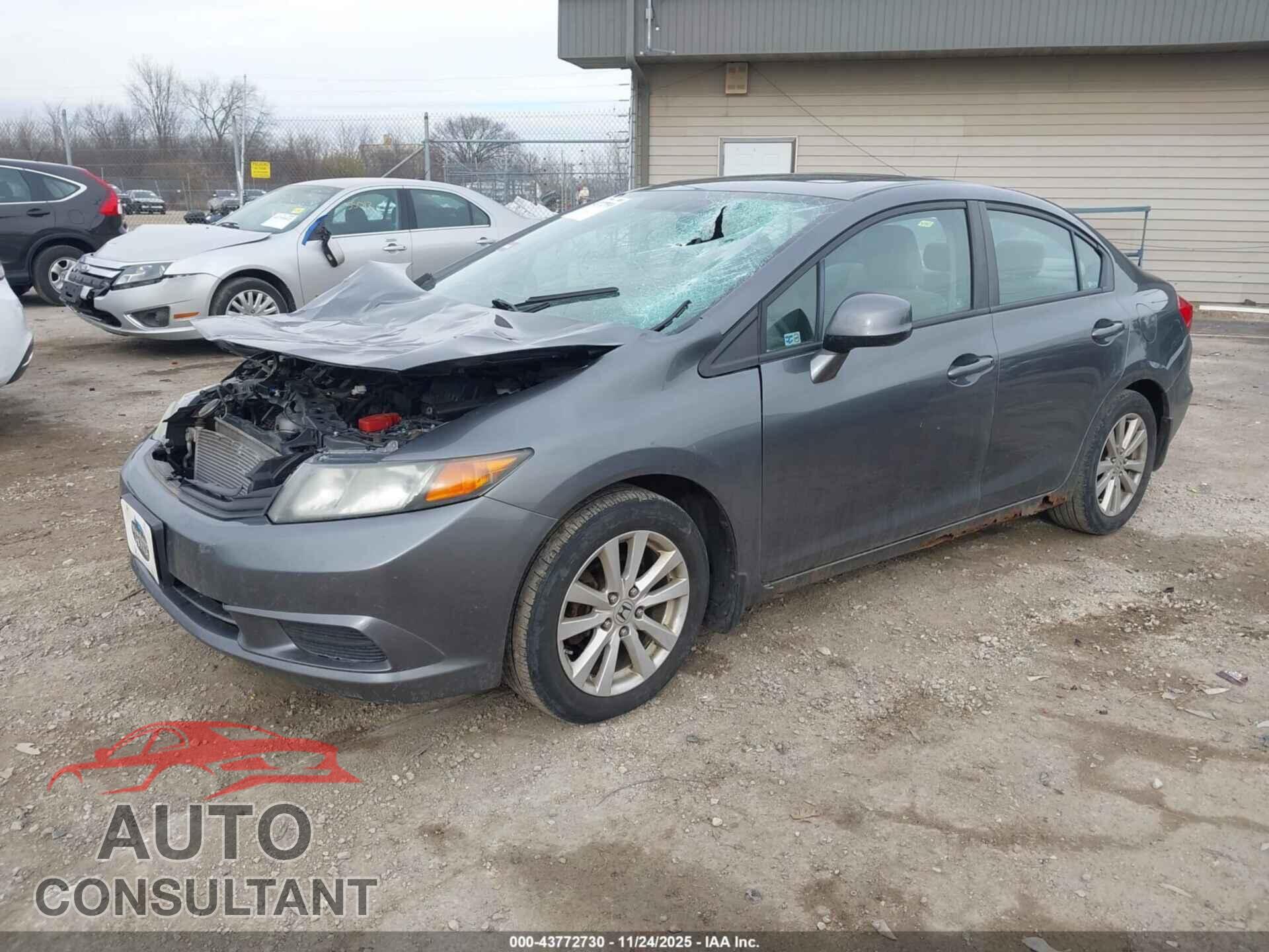 HONDA CIVIC 2012 - 19XFB2F82CE033347