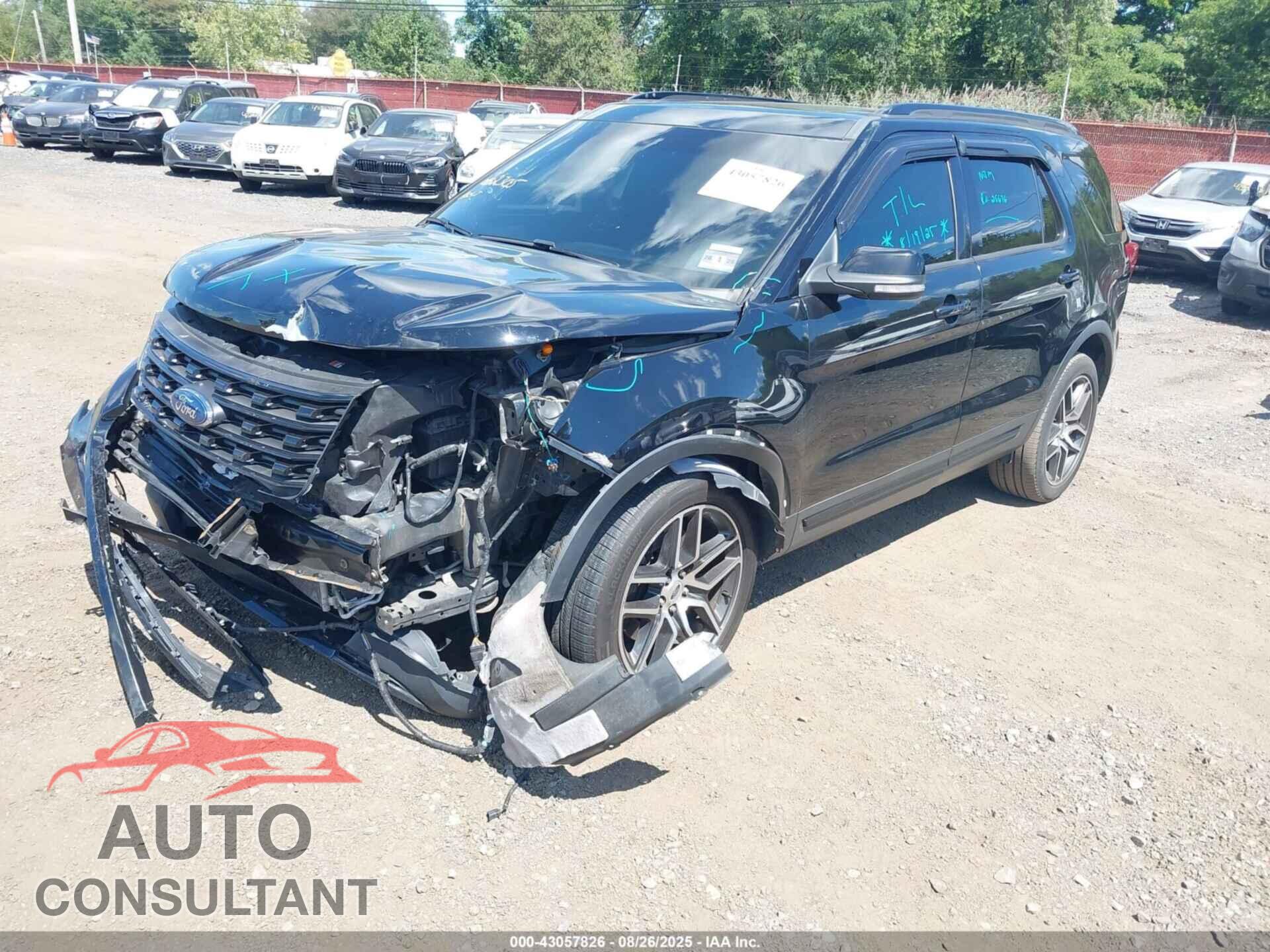FORD EXPLORER 2017 - 1FM5K8GT9HGA00320