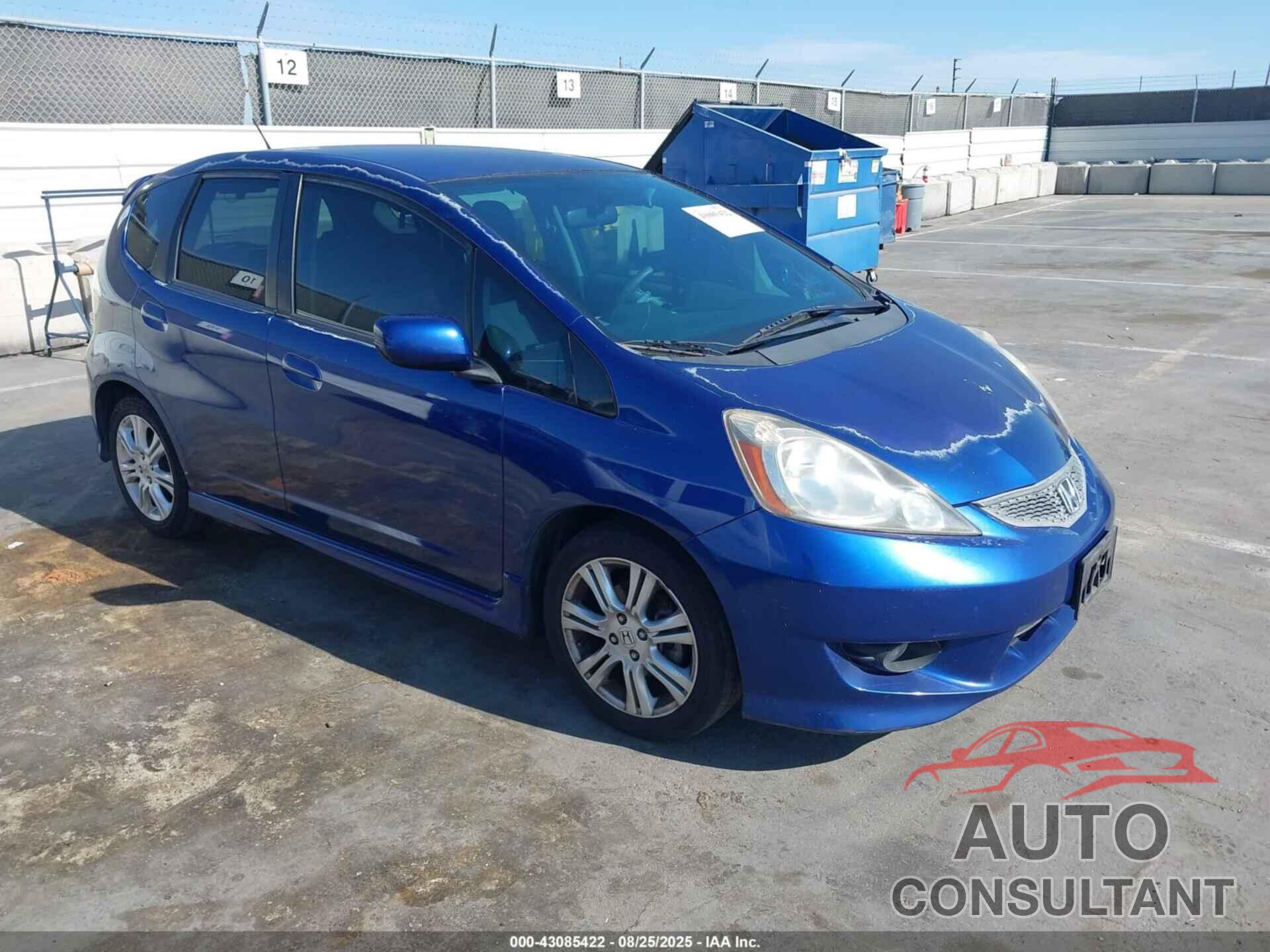 HONDA FIT 2010 - JHMGE8H45AC011712
