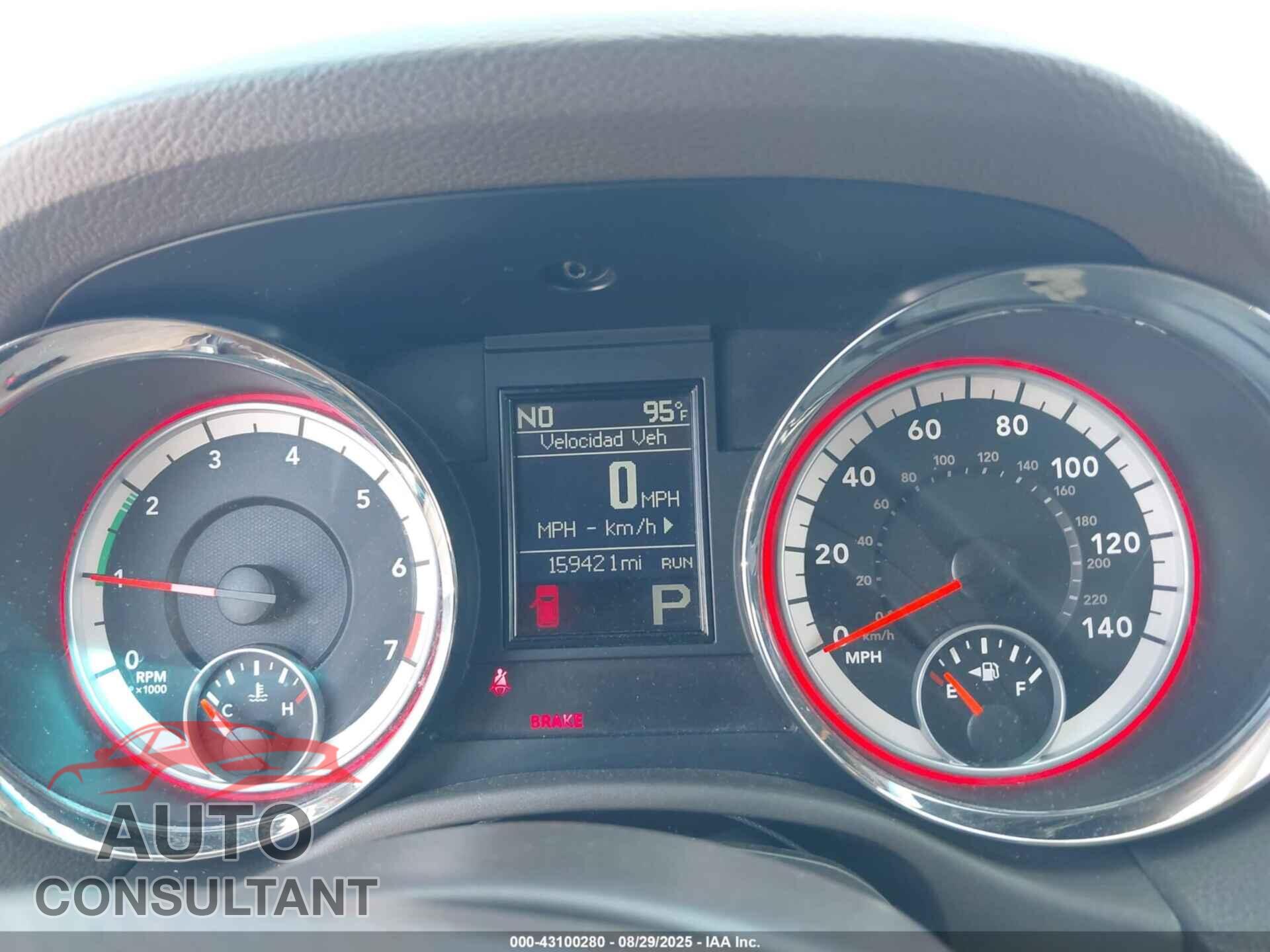 DODGE DURANGO 2013 - 1C4RDHDG7DC553962