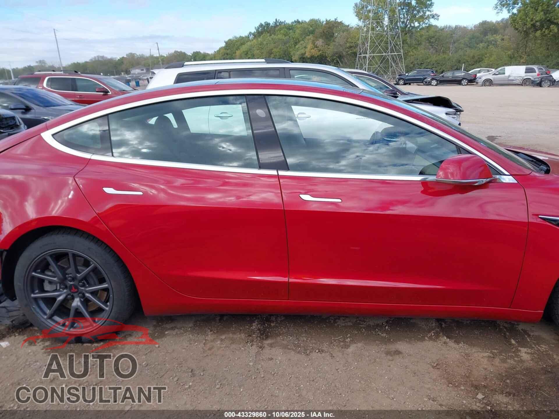 TESLA MODEL 3 2019 - 5YJ3E1EB0KF210617
