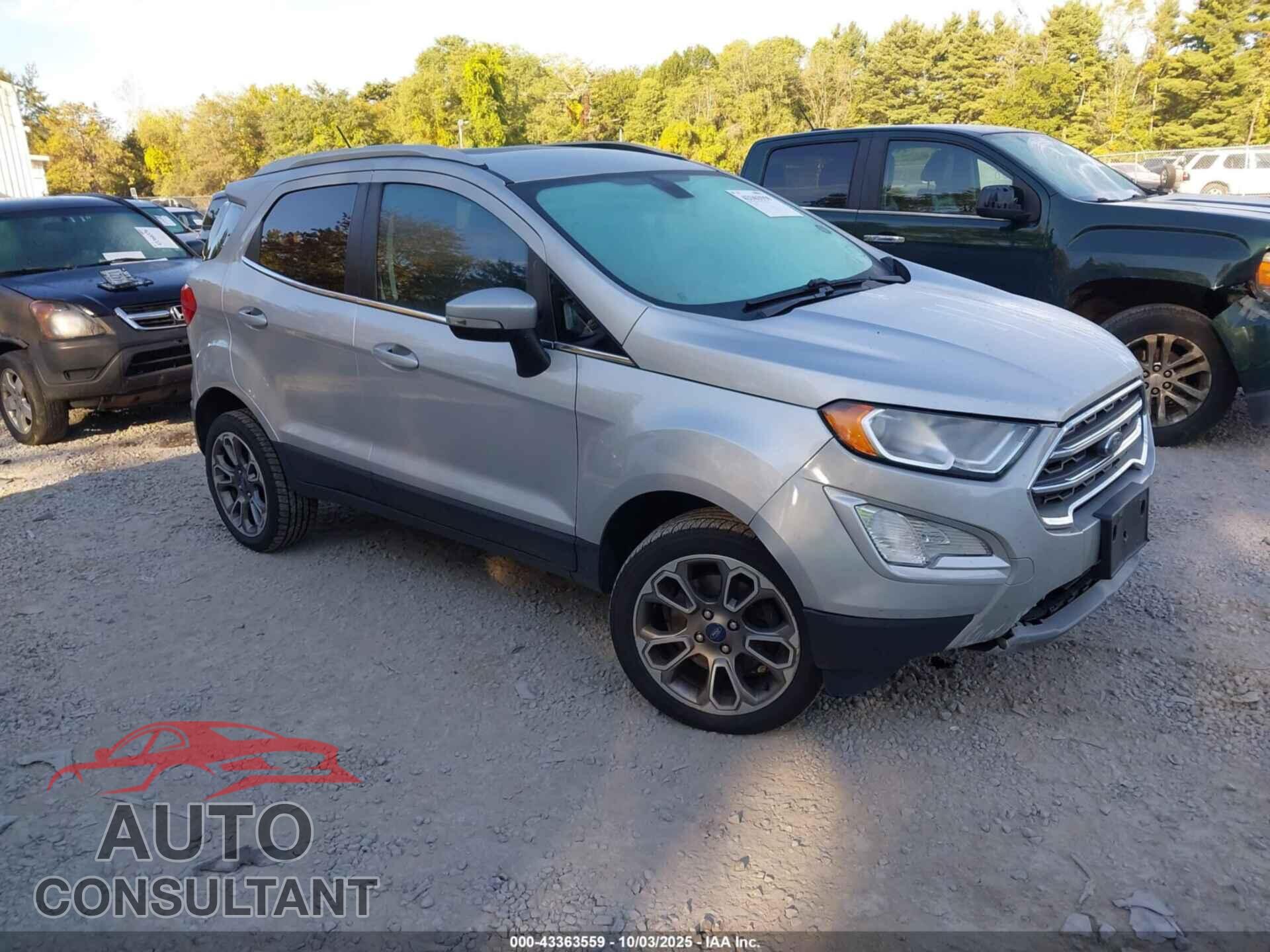 FORD ECOSPORT 2020 - MAJ6S3KLXLC326054