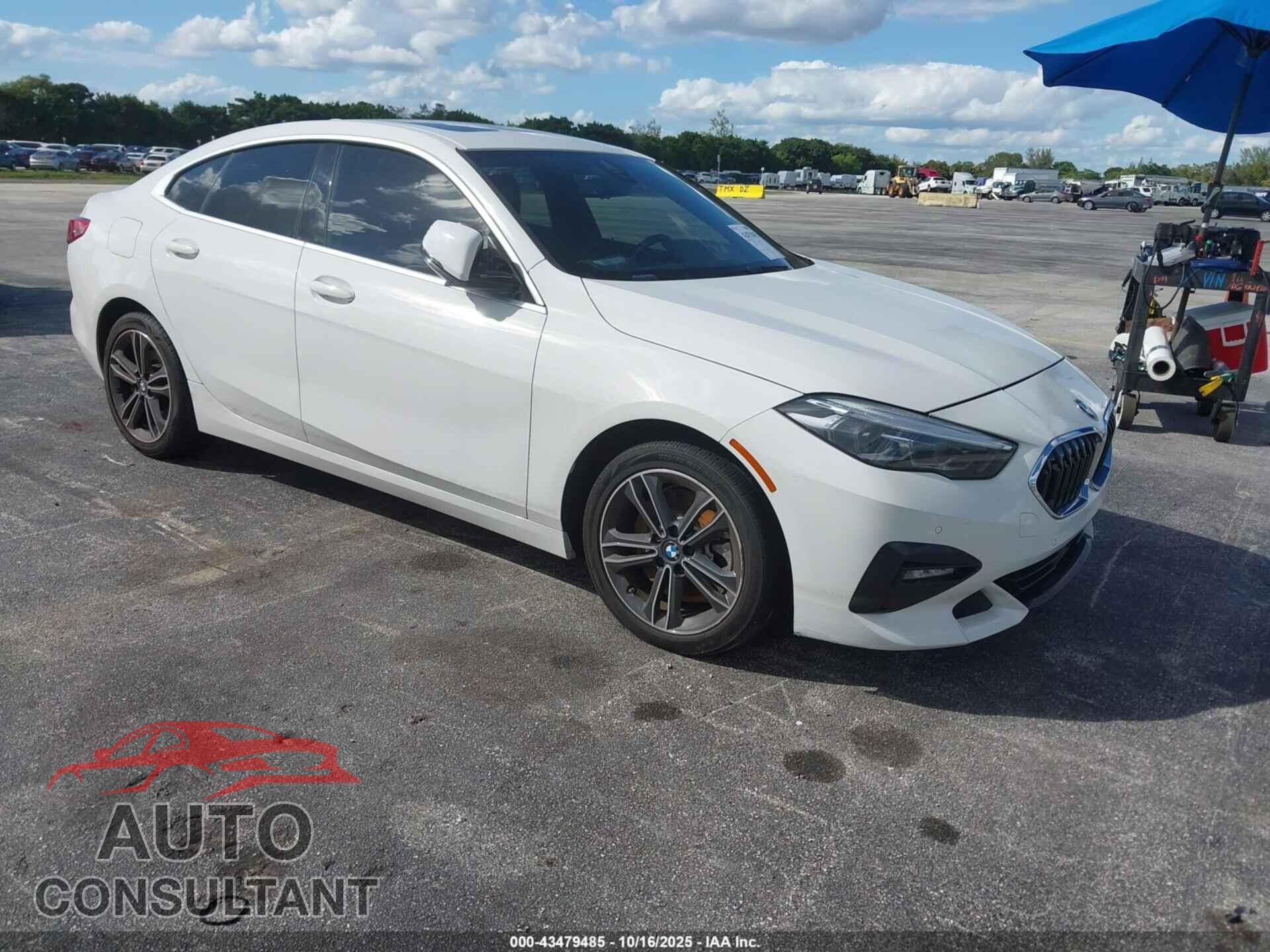 BMW 228I GRAN COUPE 2021 - WBA73AK09M7H54259