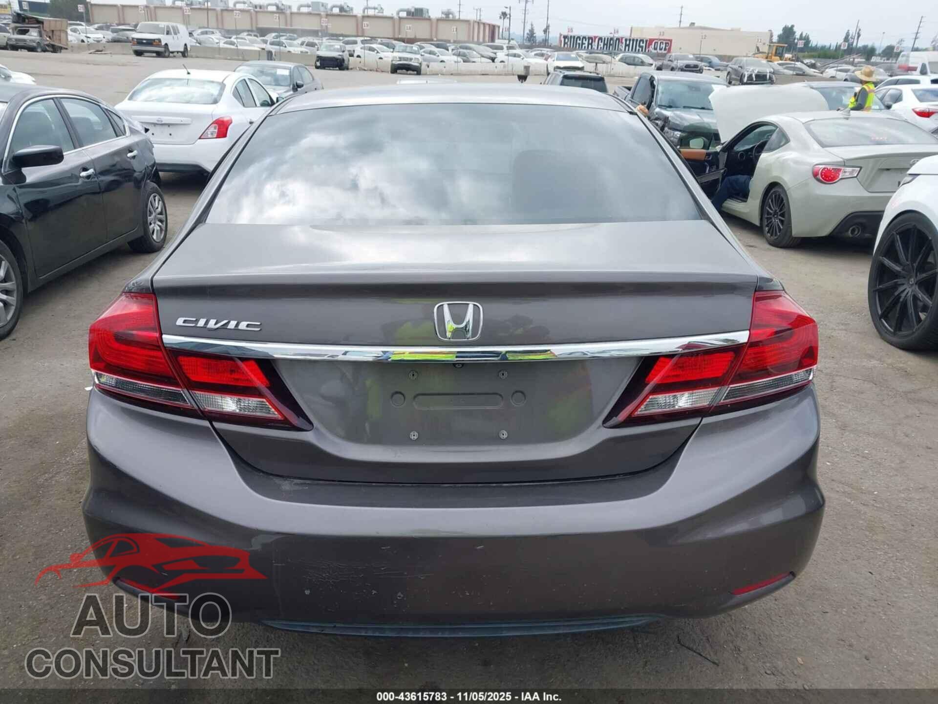 HONDA CIVIC 2013 - 19XFB2F58DE272781
