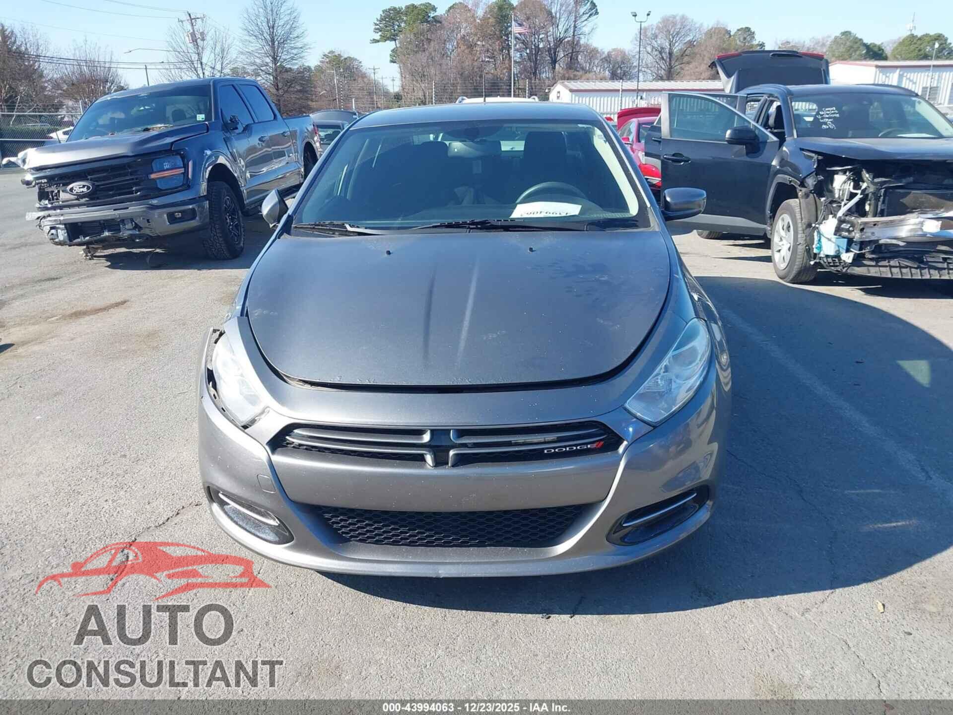 DODGE DART 2013 - 1C3CDFAA8DD224017