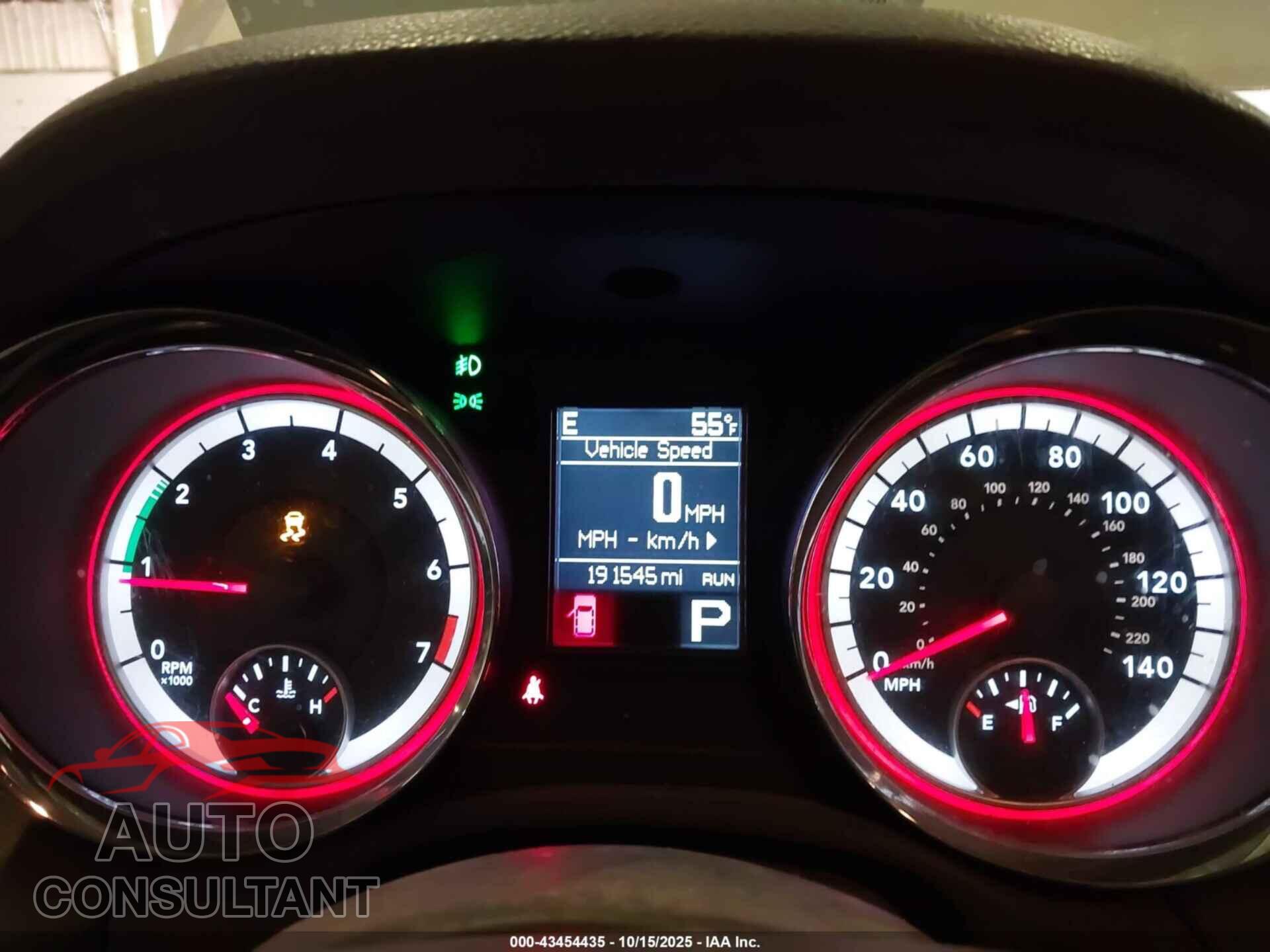 DODGE DURANGO 2011 - 1D4RD4GG4BC698526