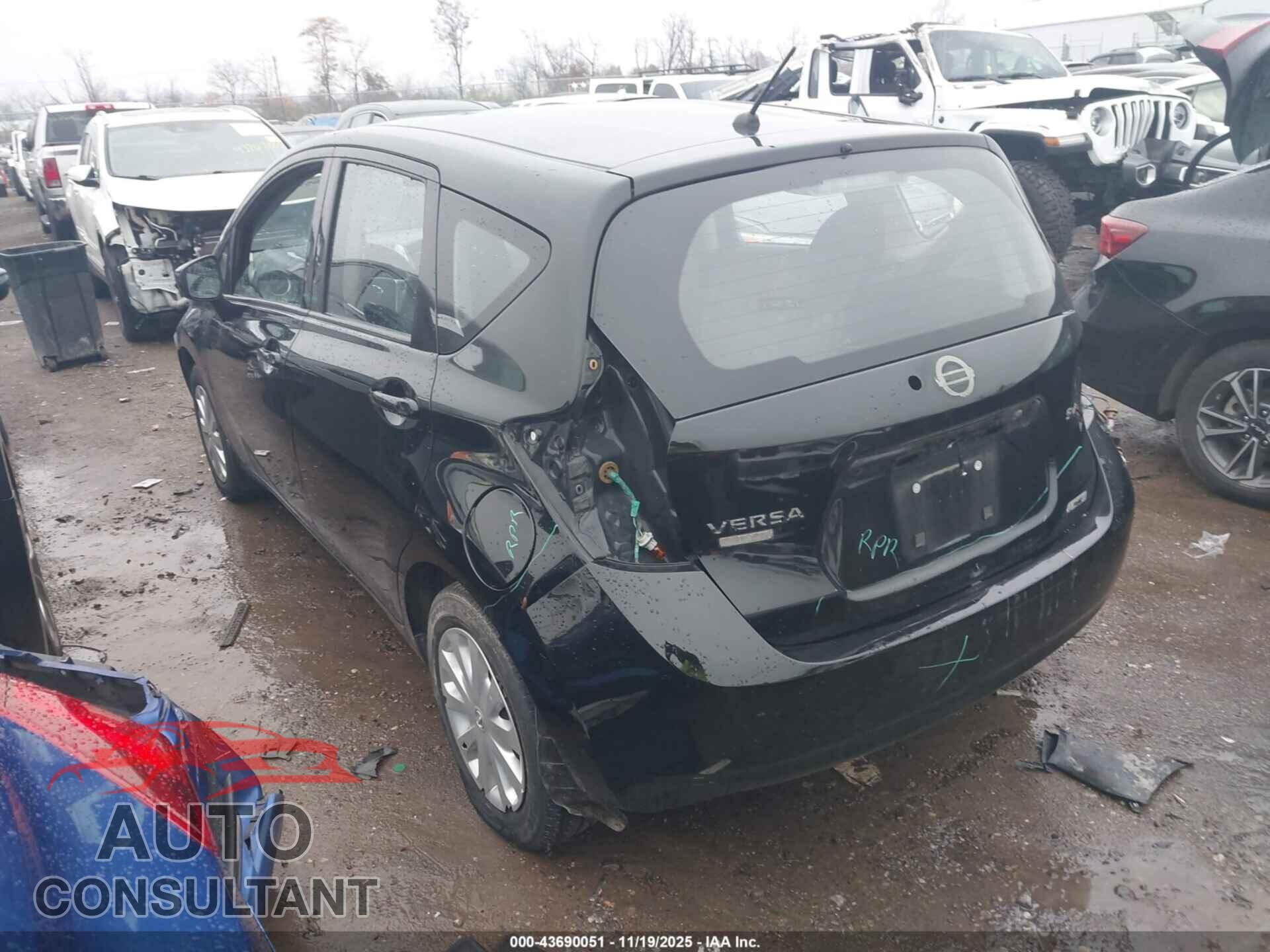 NISSAN VERSA NOTE 2015 - 3N1CE2CP2FL416598
