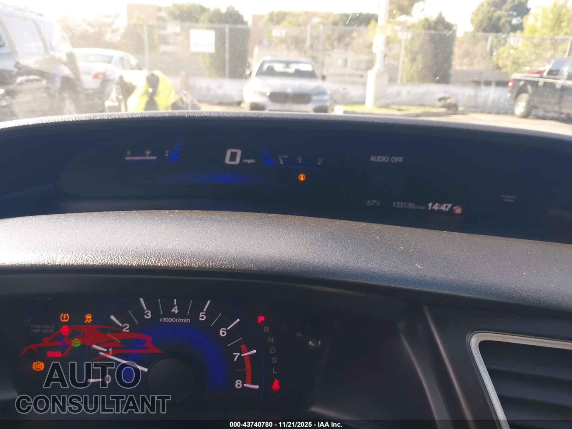 HONDA CIVIC 2014 - 19XFB2F53EE271684