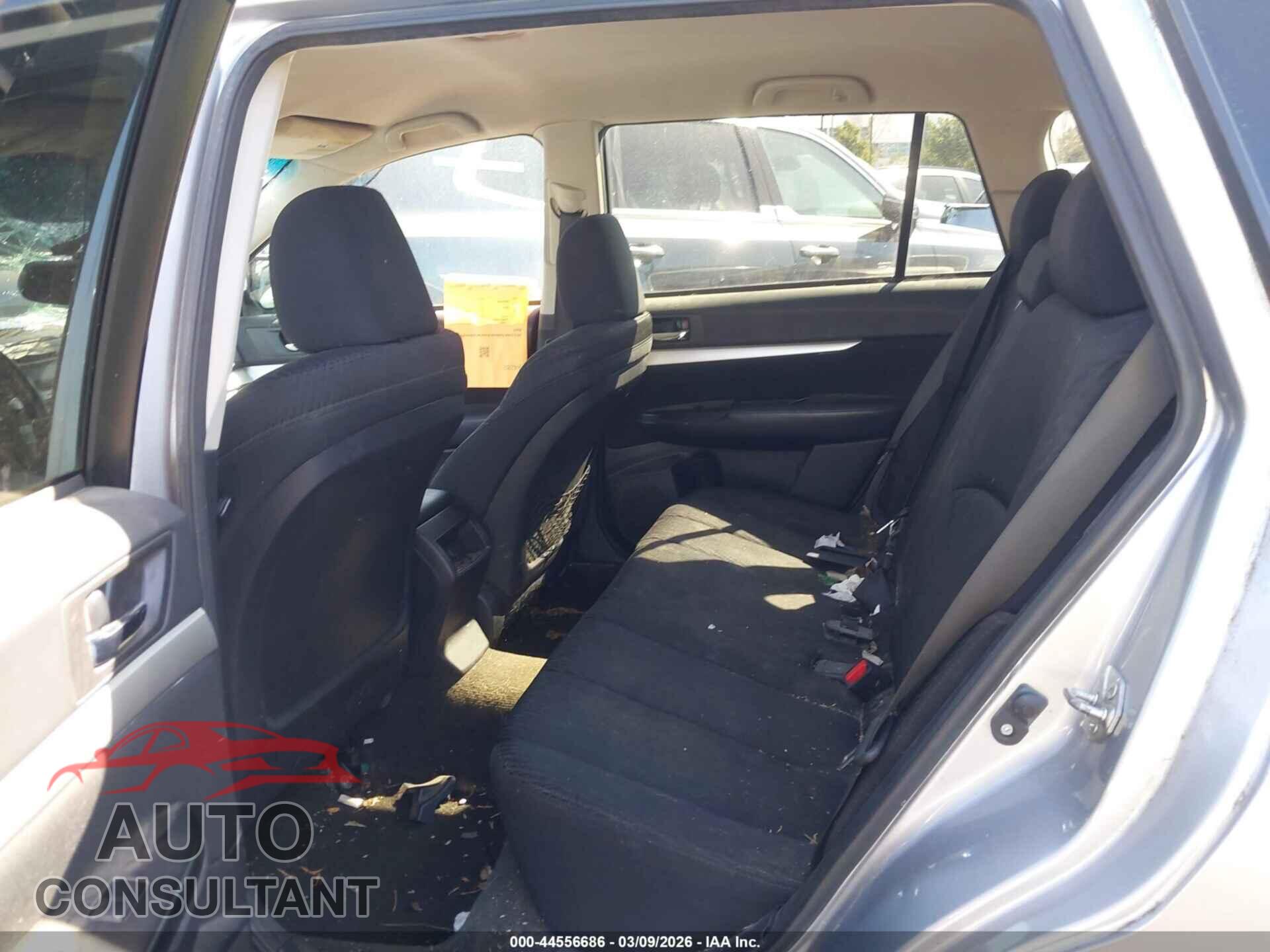 SUBARU OUTBACK 2012 - 4S4BRBCC2C3289705
