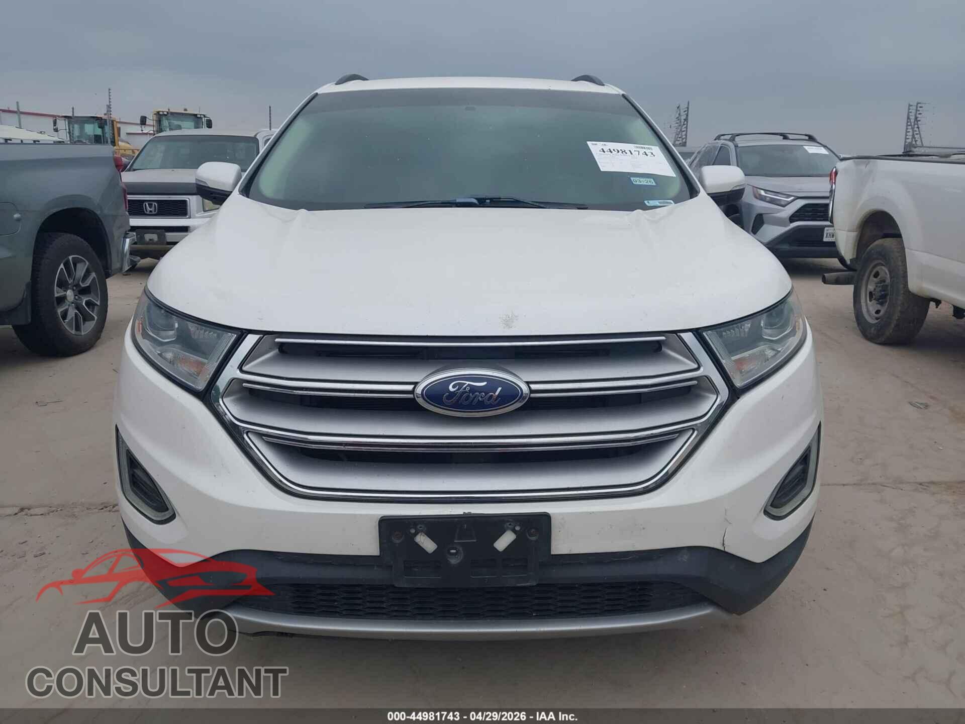 FORD EDGE 2015 - 2FMTK3J97FBB33458