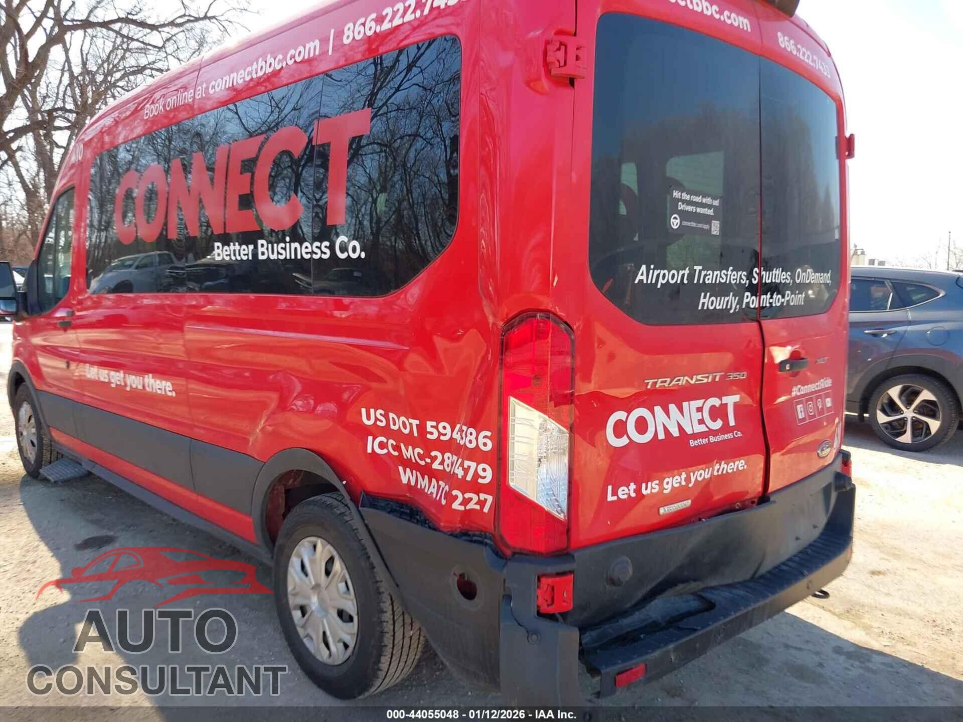 FORD TRANSIT-350 PASSENGER VAN 2023 - 1FBAX2CGXPKB98206