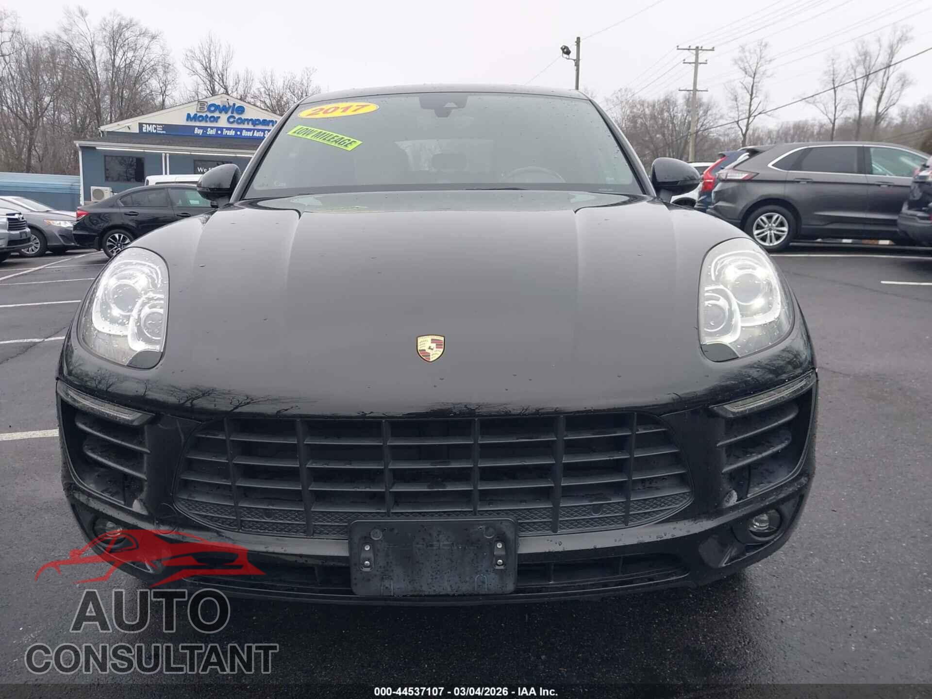 PORSCHE MACAN 2017 - WP1AA2A58HLB07006