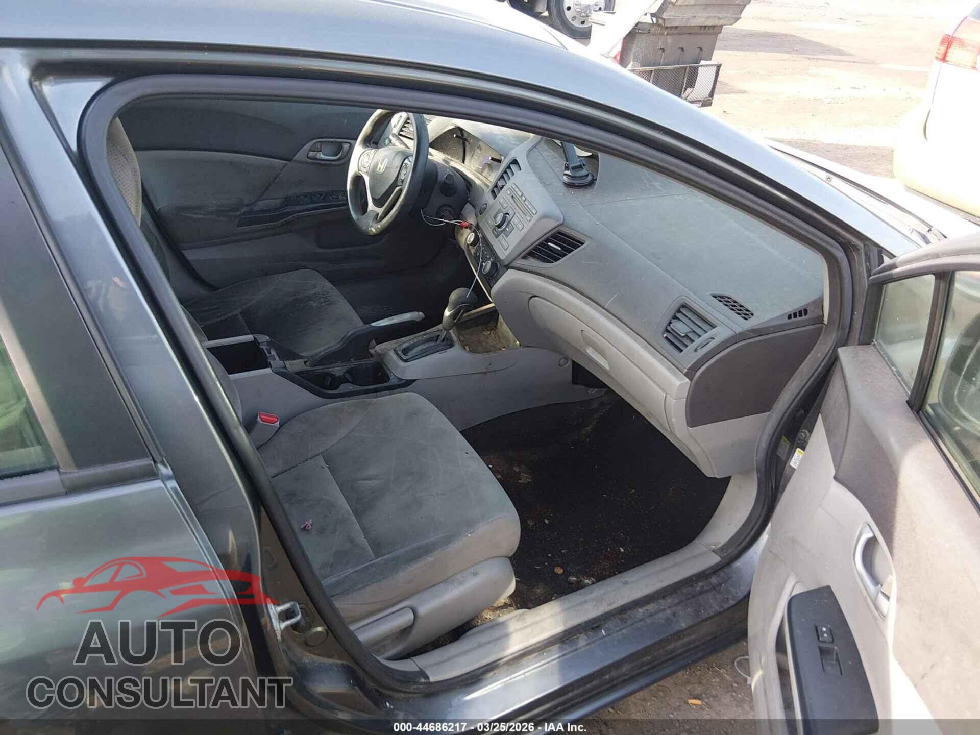 HONDA CIVIC 2012 - 19XFB2F55CE016175