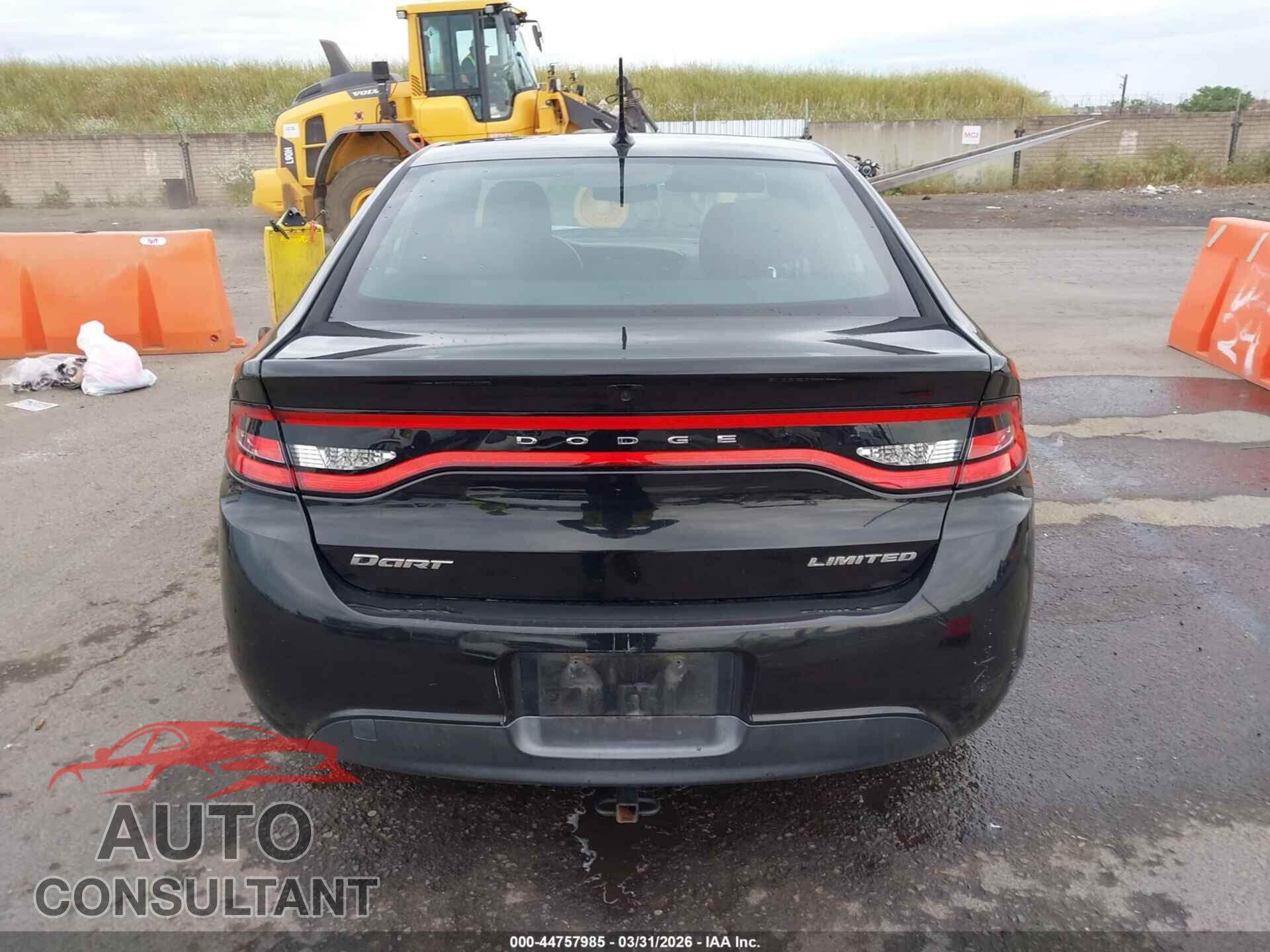 DODGE DART 2013 - 1C3CDFCA3DD119513