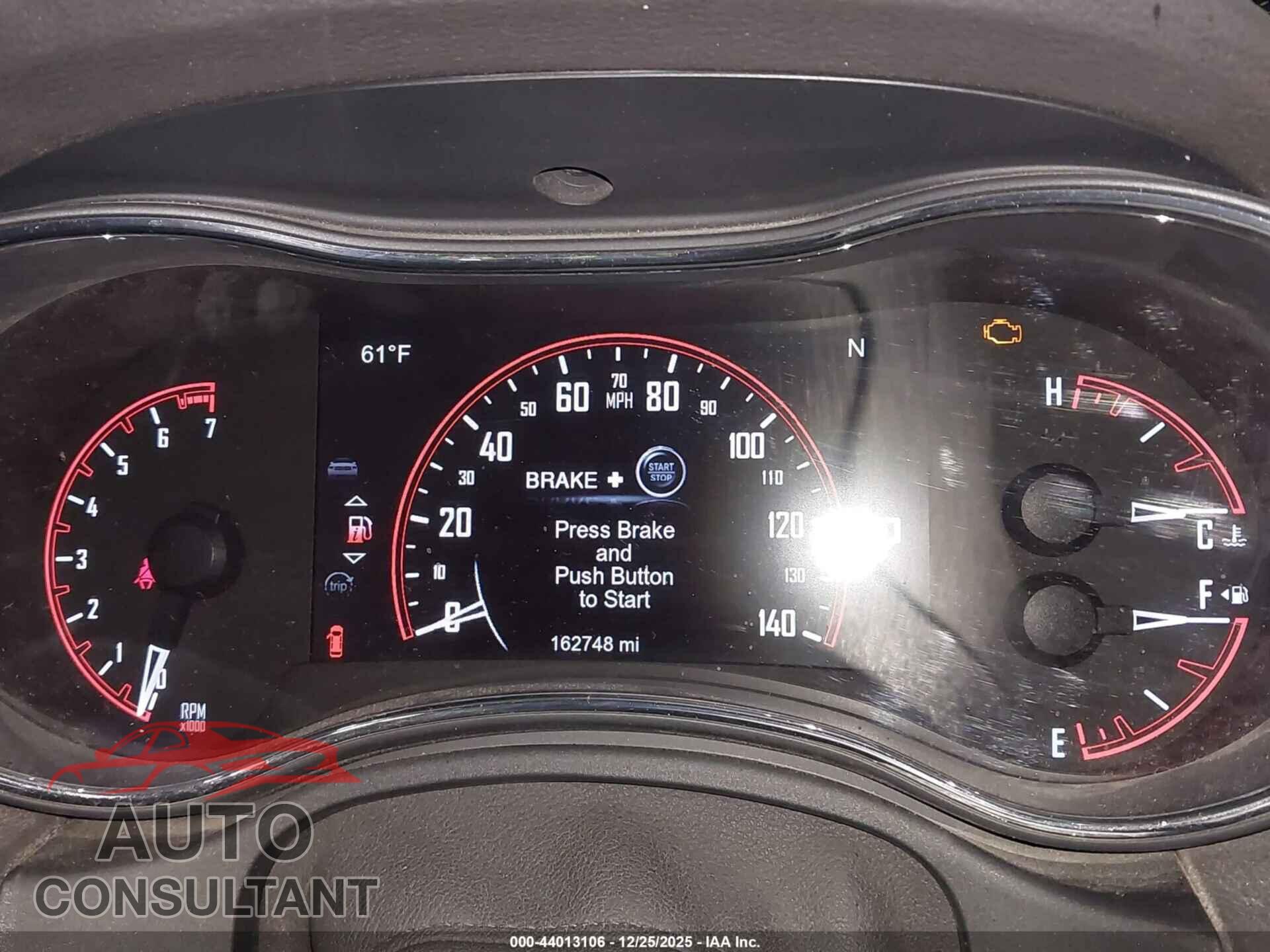DODGE DURANGO 2014 - 1C4RDJEG0EC978317