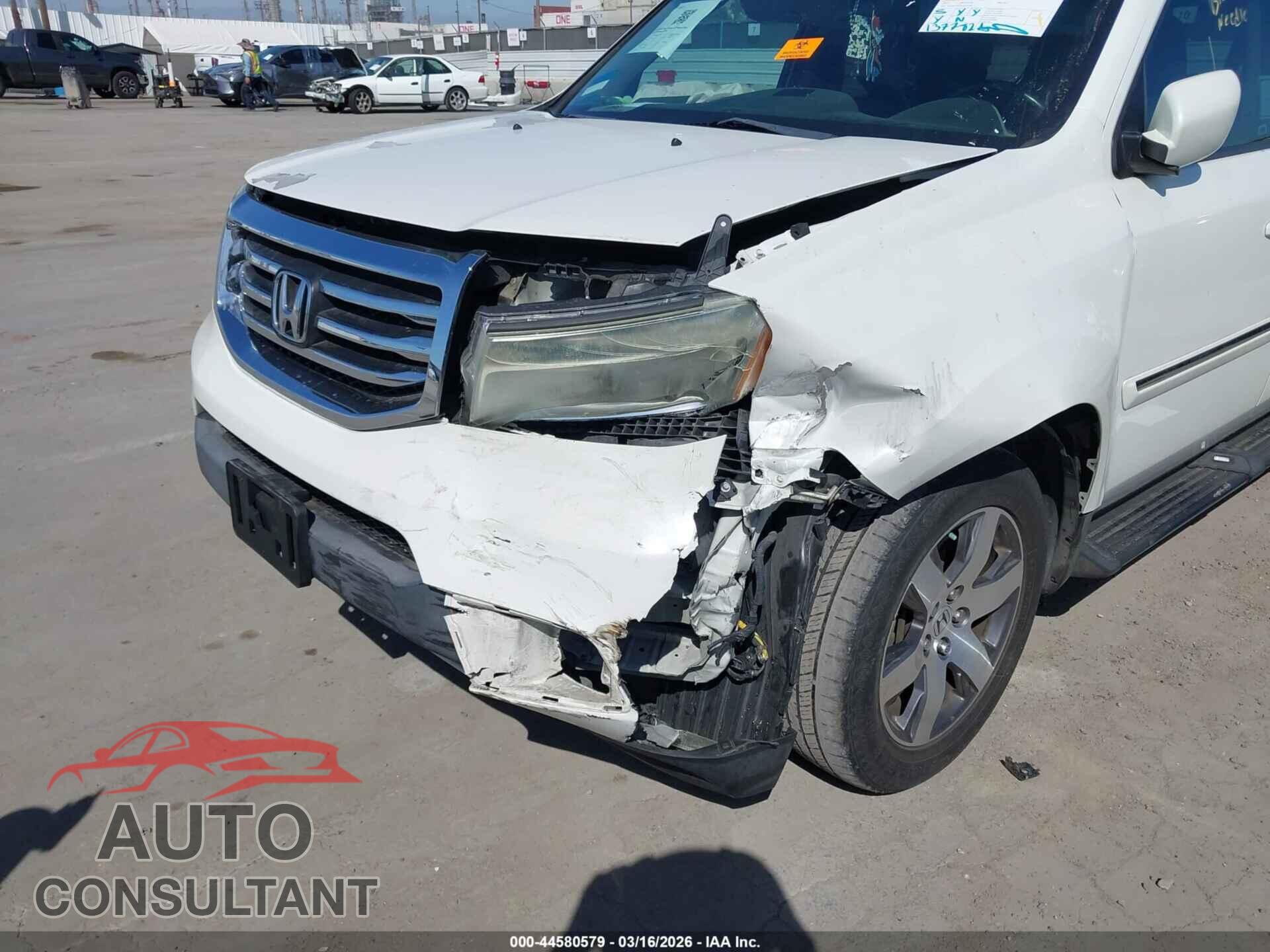 HONDA PILOT 2012 - 5FNYF3H95CB024760