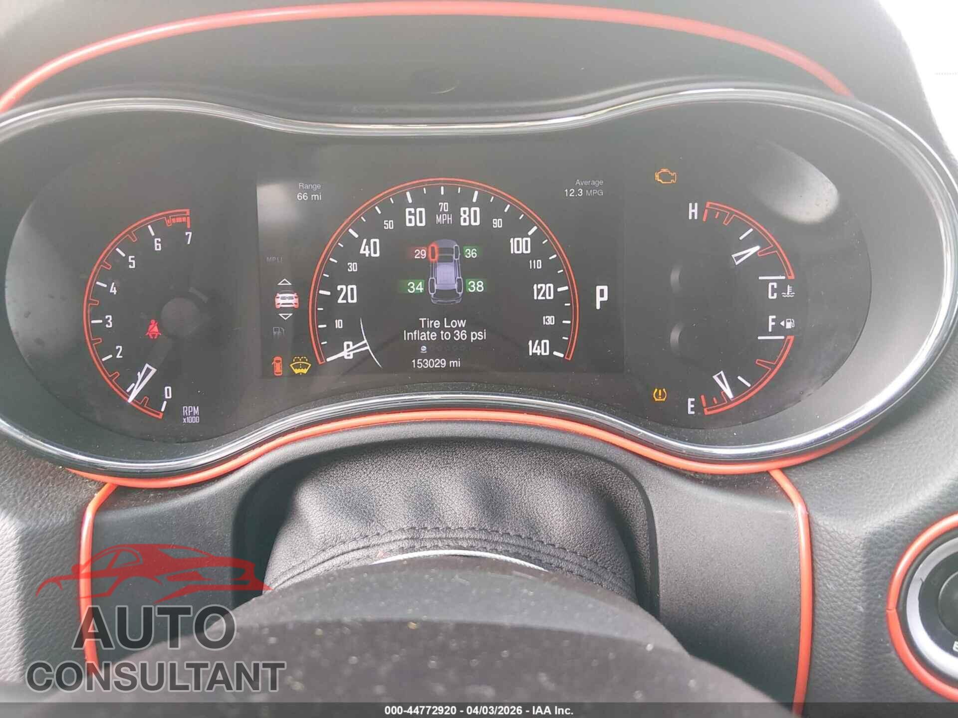 DODGE DURANGO 2015 - 1C4RDJDG2FC111908