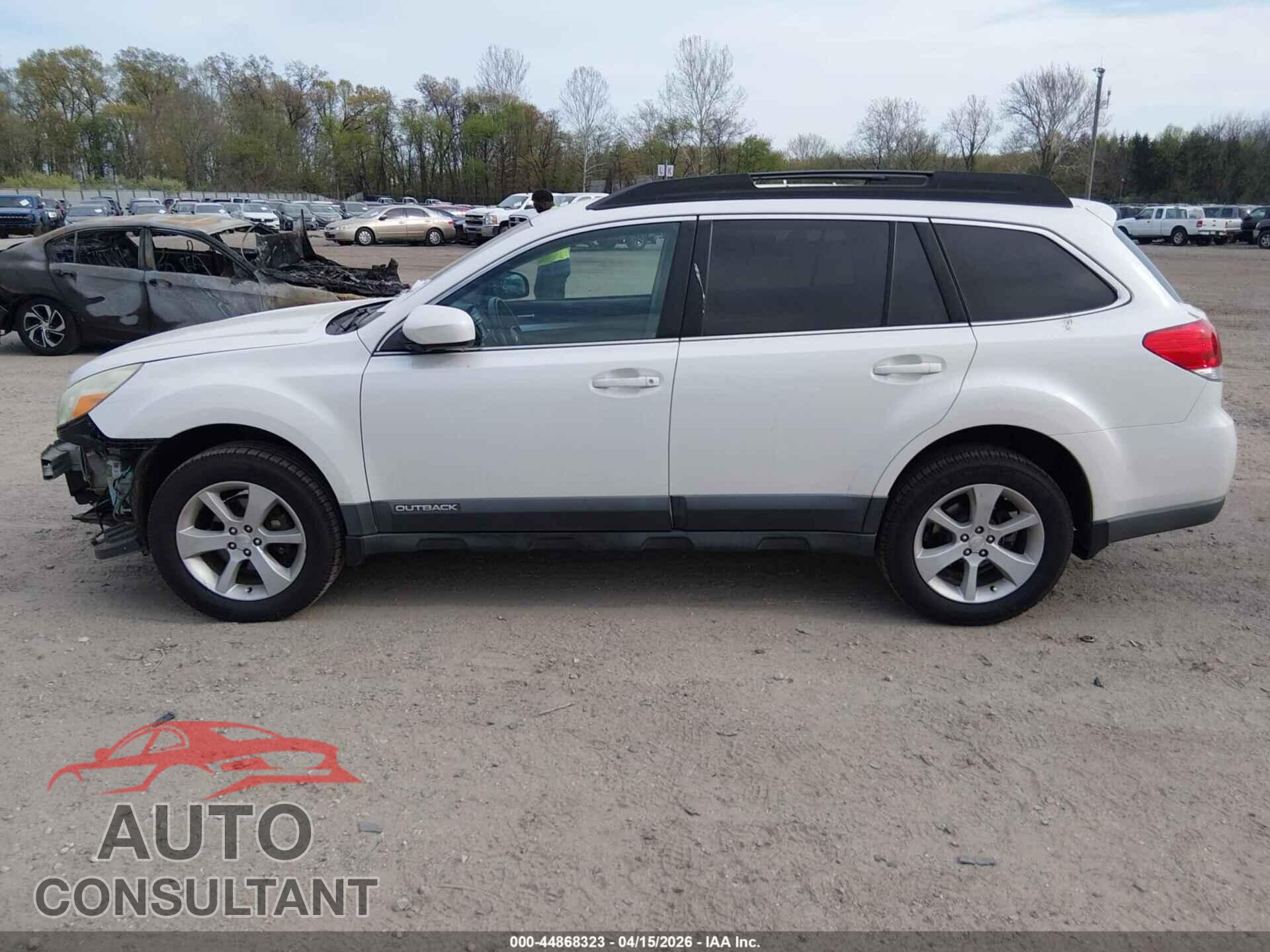 SUBARU OUTBACK 2014 - 4S4BRBCC0E3201513