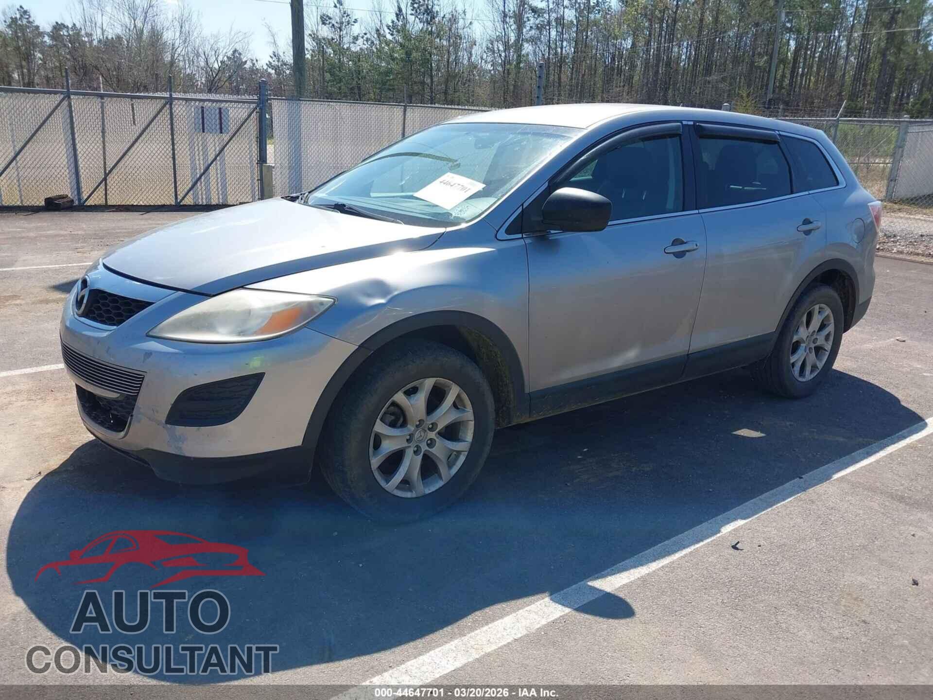 MAZDA CX-9 2012 - JM3TB2CA3C0350239