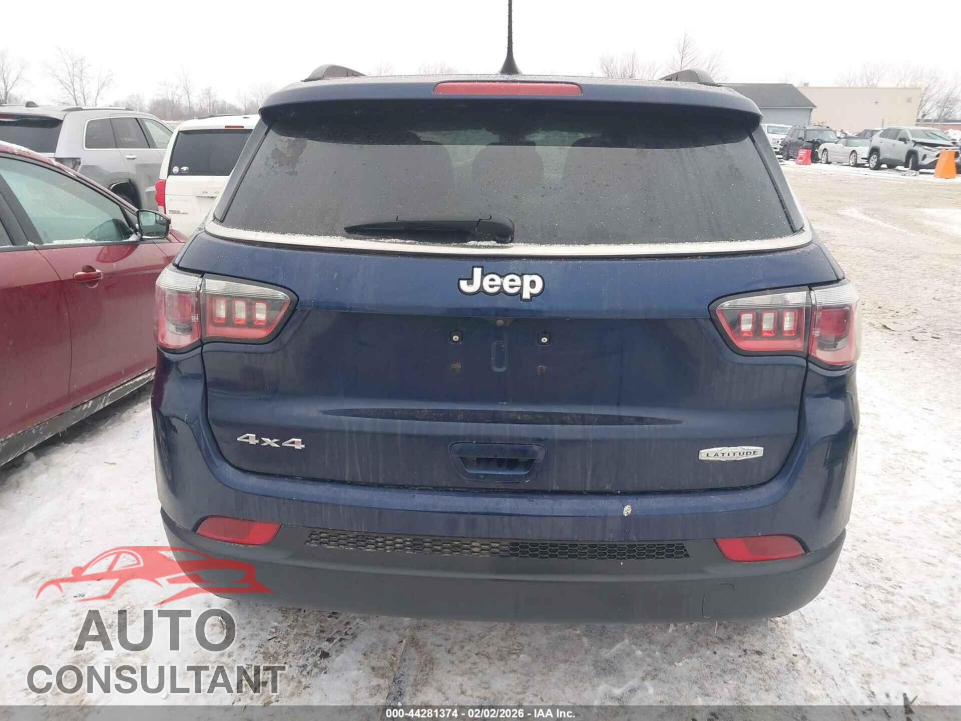JEEP NEW COMPASS 2017 - 3C4NJDBB8HT693066