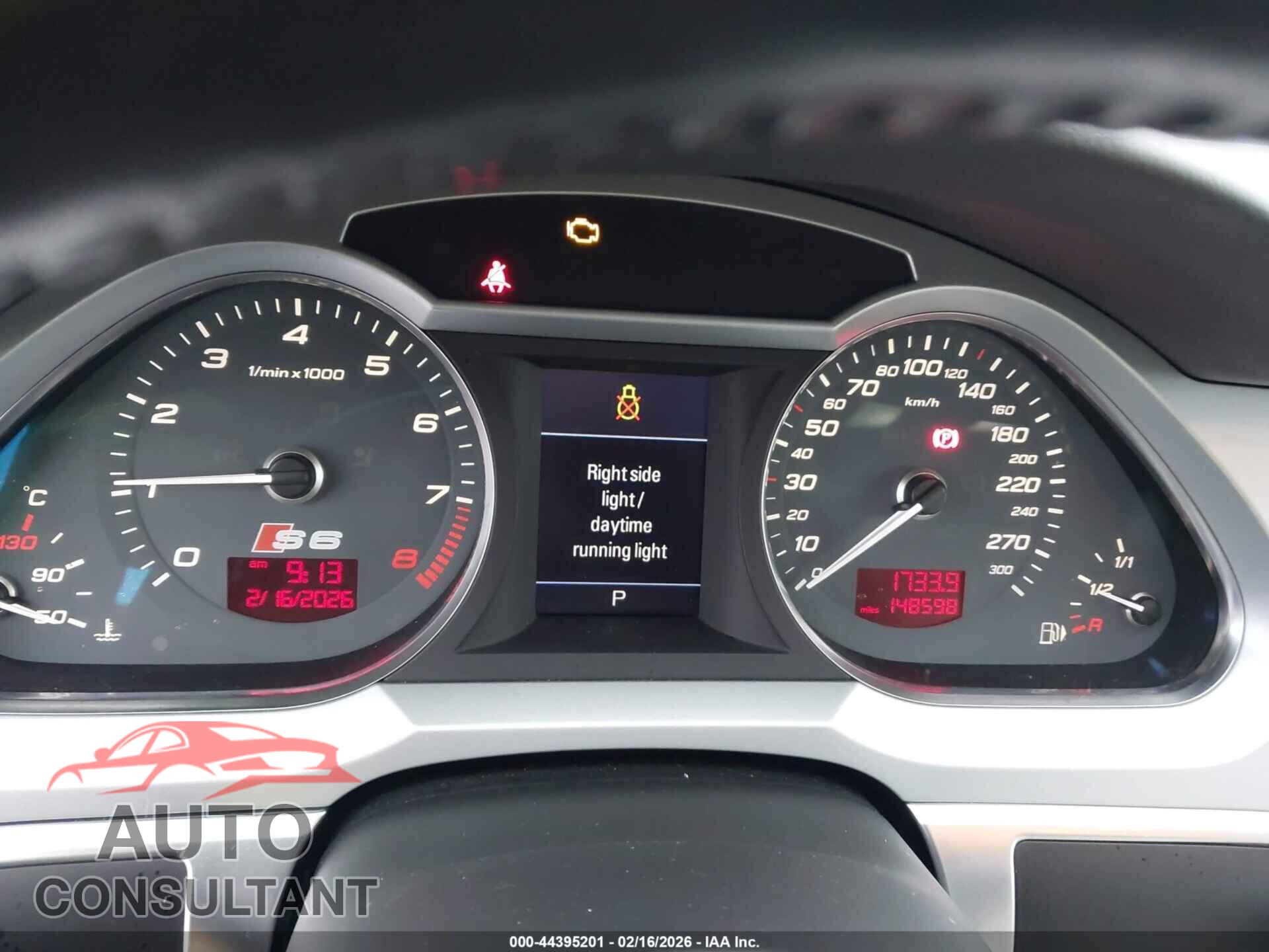 AUDI S6 2010 - WAUBNDFB4AN010140