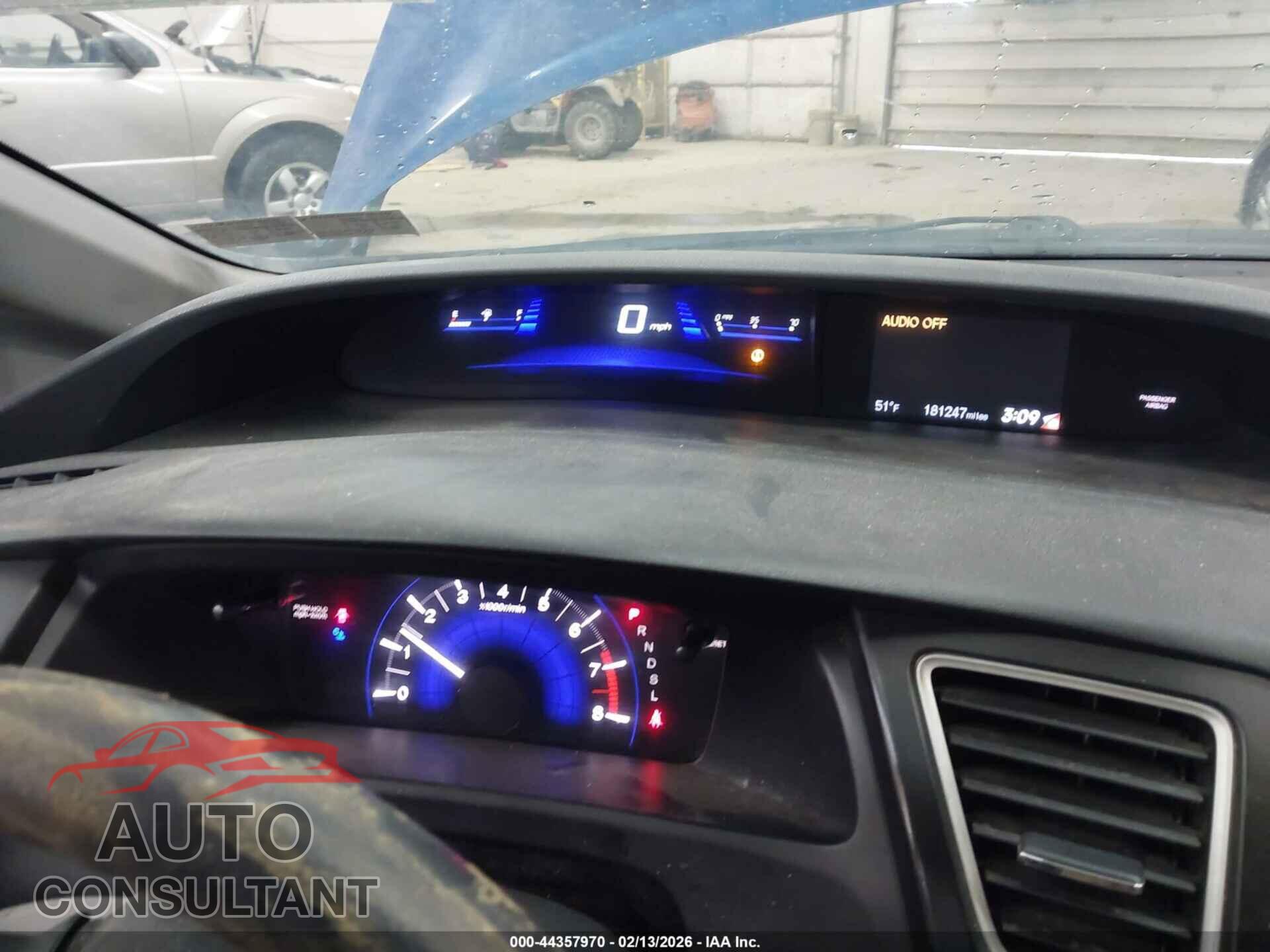 HONDA CIVIC 2014 - 19XFB2F54EE200932