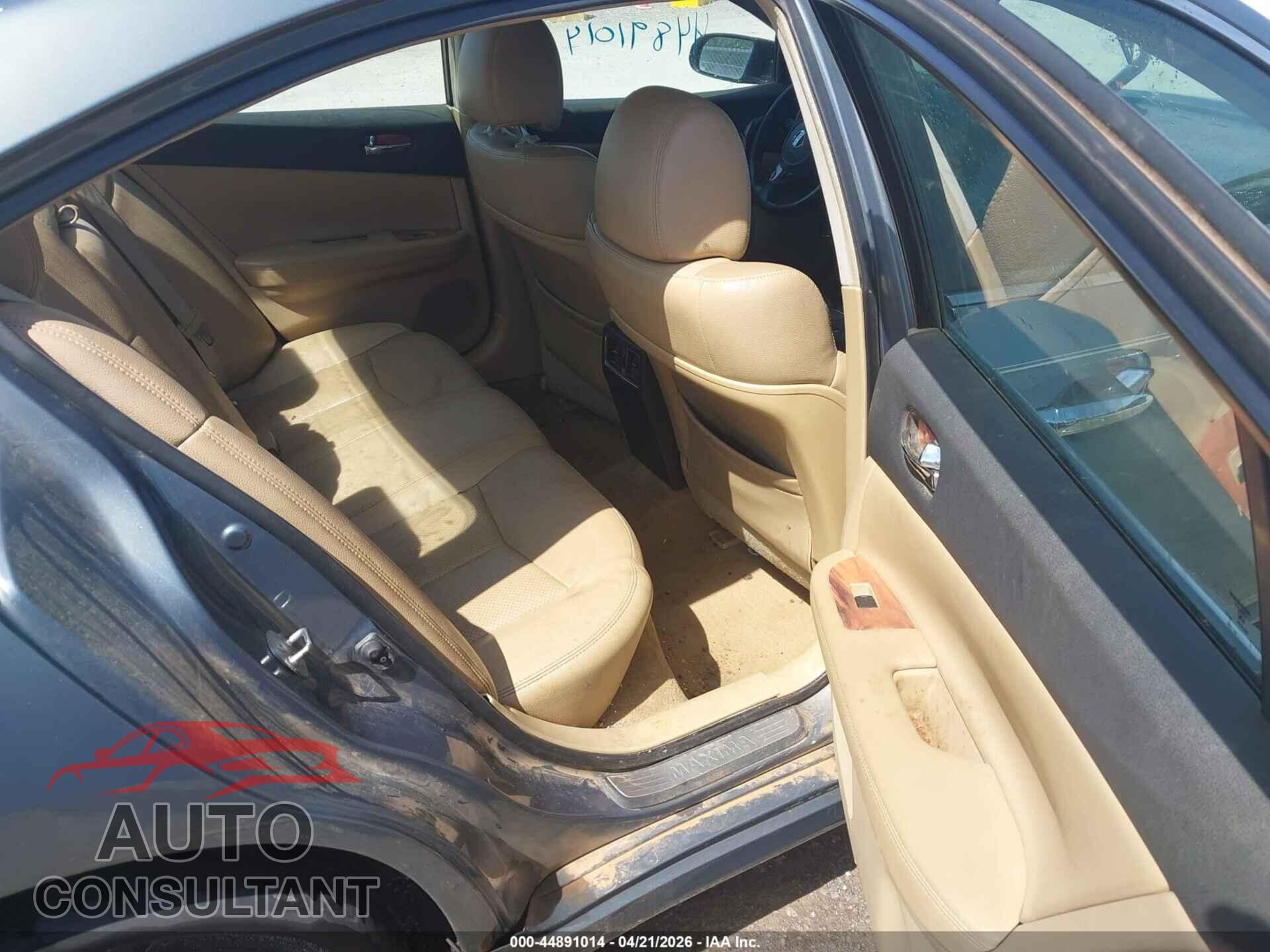 NISSAN MAXIMA 2011 - 1N4AA5AP7BC856056