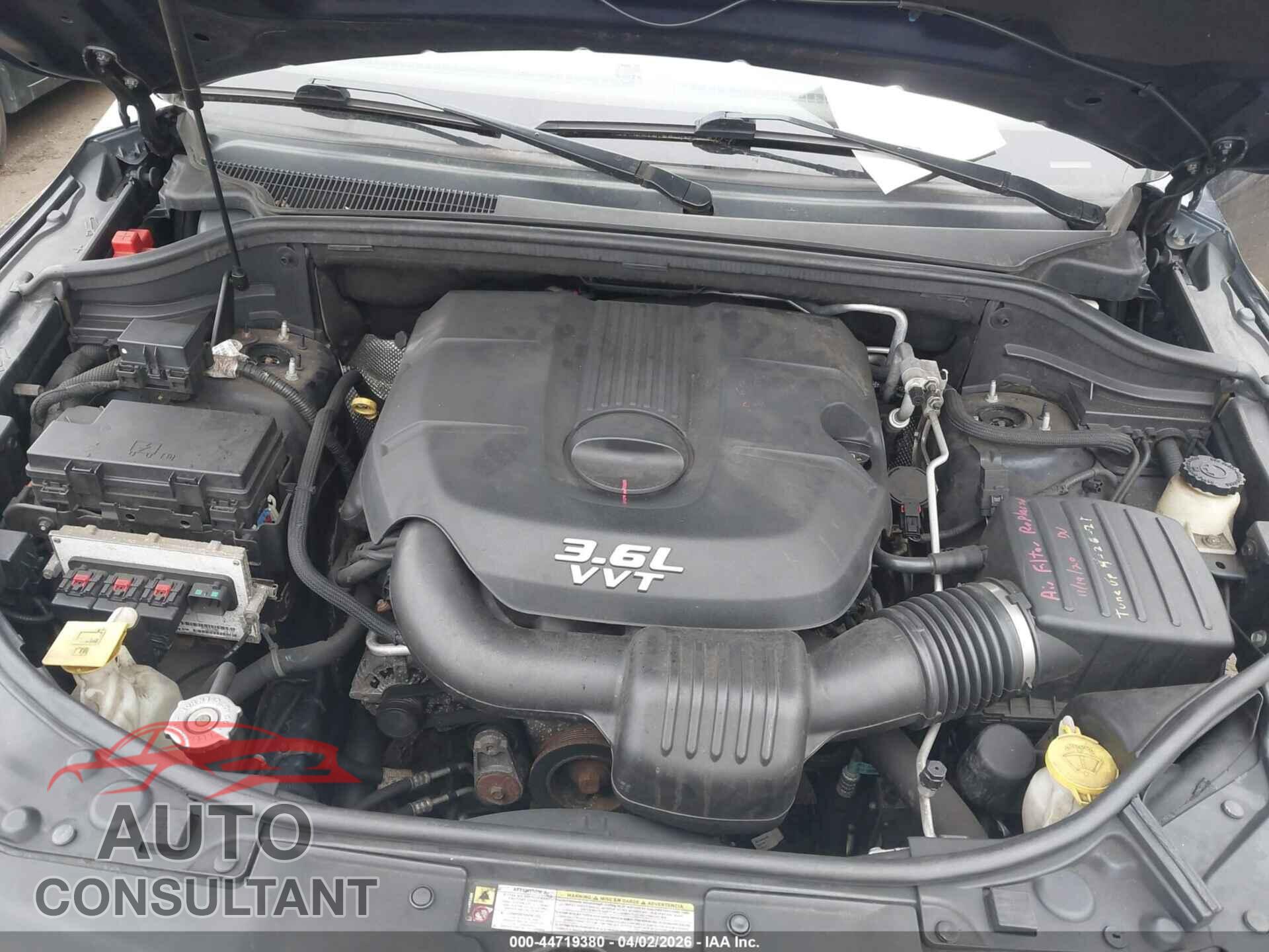 DODGE DURANGO 2013 - 1C4RDJDG5DC509000
