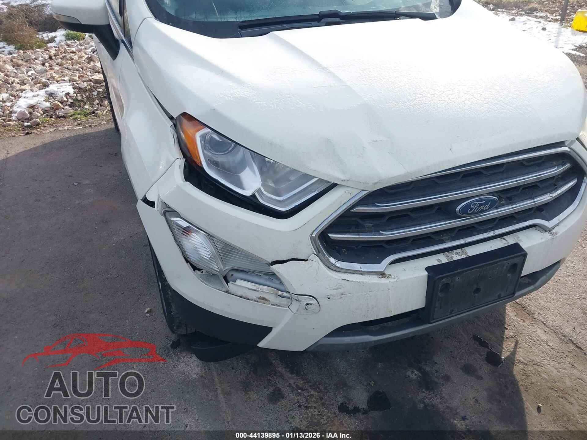 FORD ECOSPORT 2020 - MAJ6S3KL7LC359643