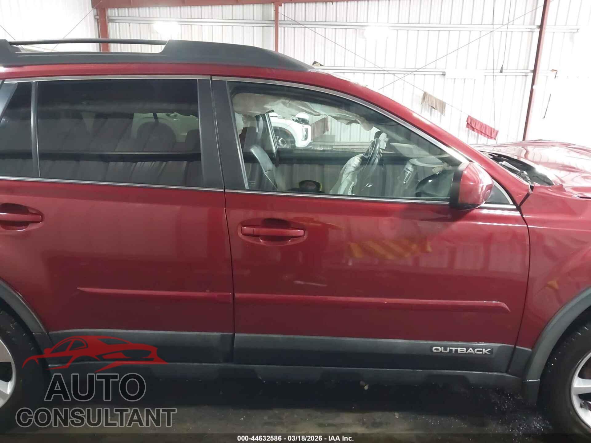 SUBARU OUTBACK 2014 - 4S4BRBLC4E3309228