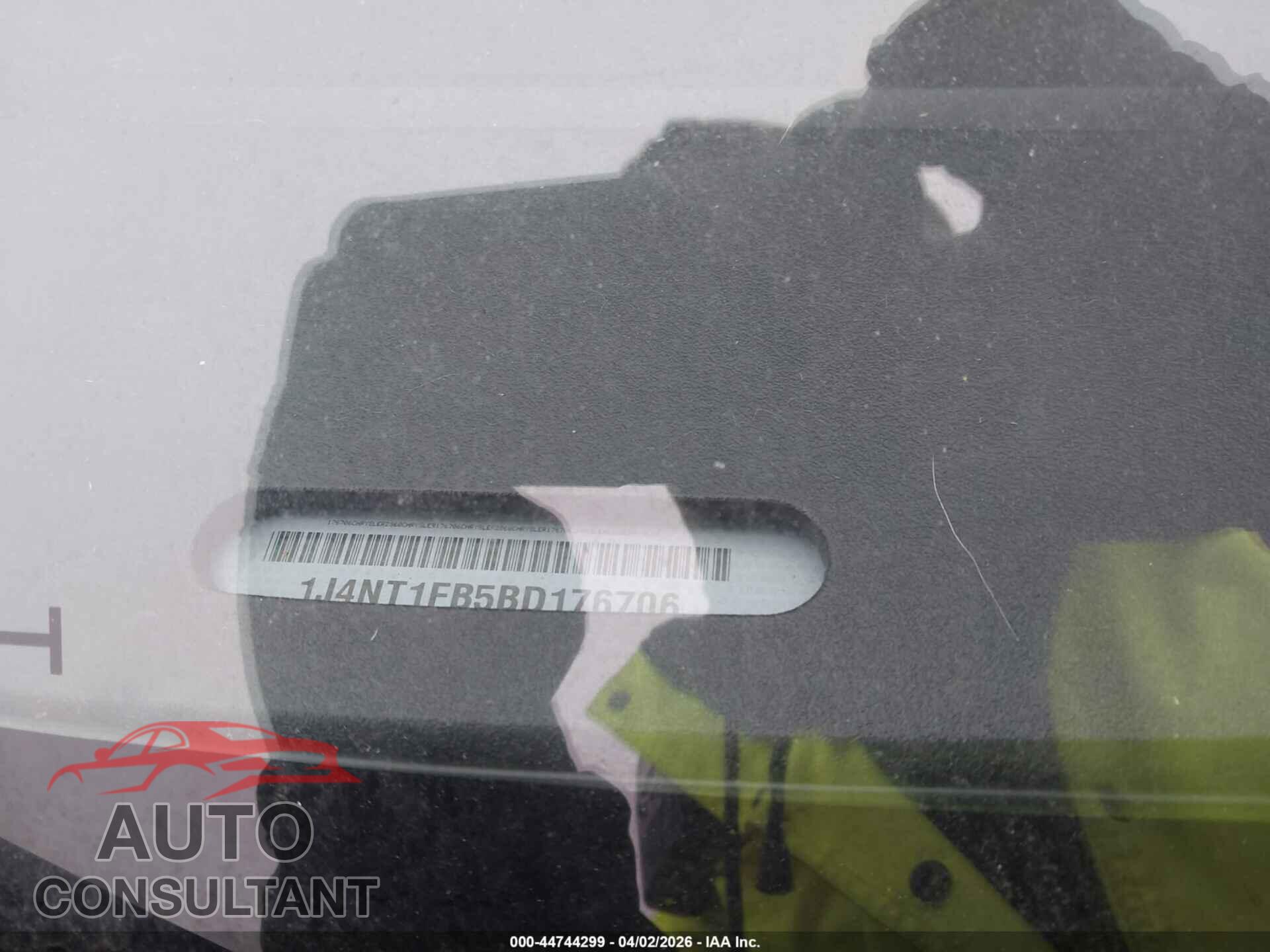 JEEP COMPASS 2011 - 1J4NT1FB5BD176706