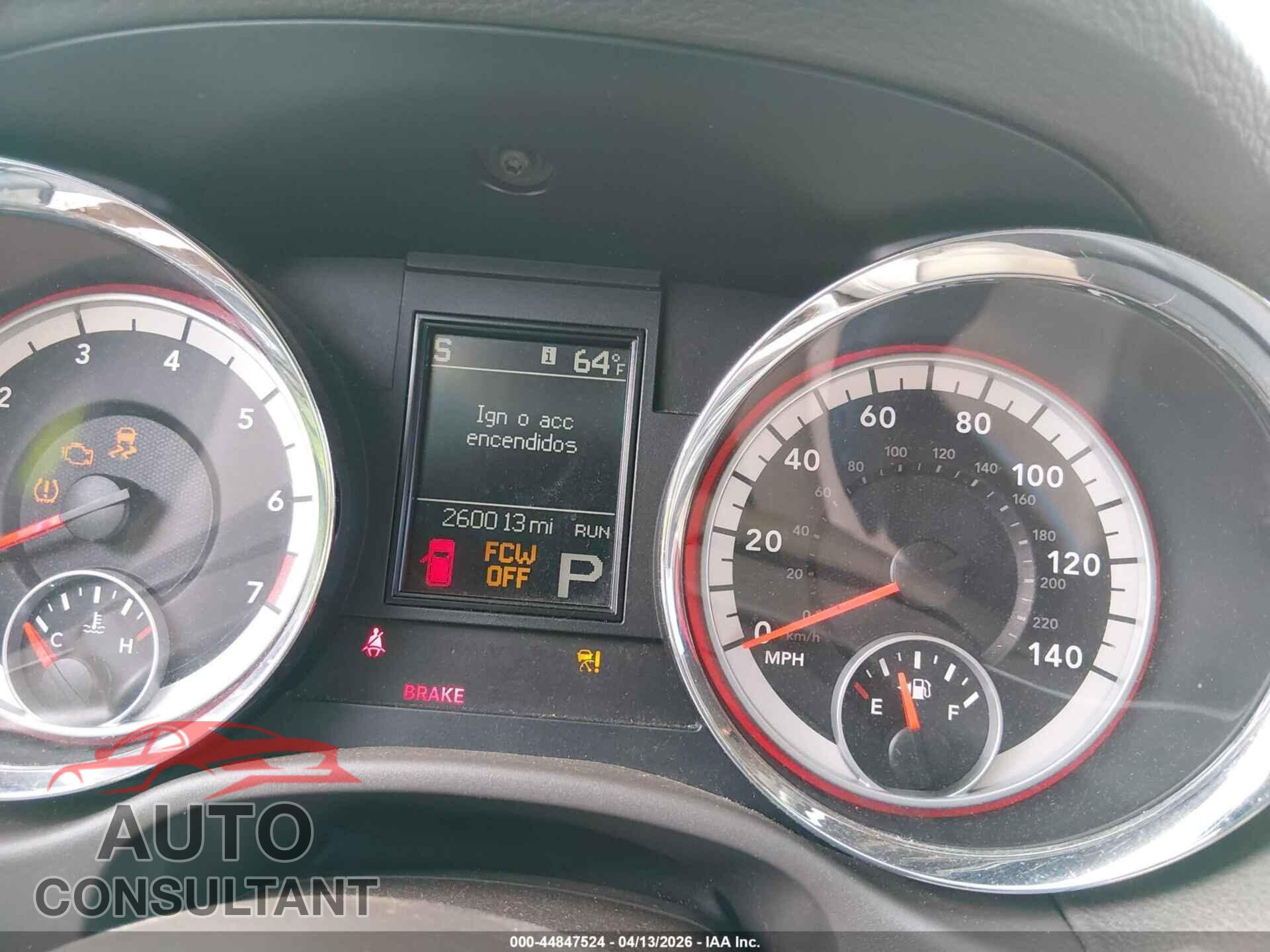 DODGE DURANGO 2011 - 1D4RD4GG0BC652823