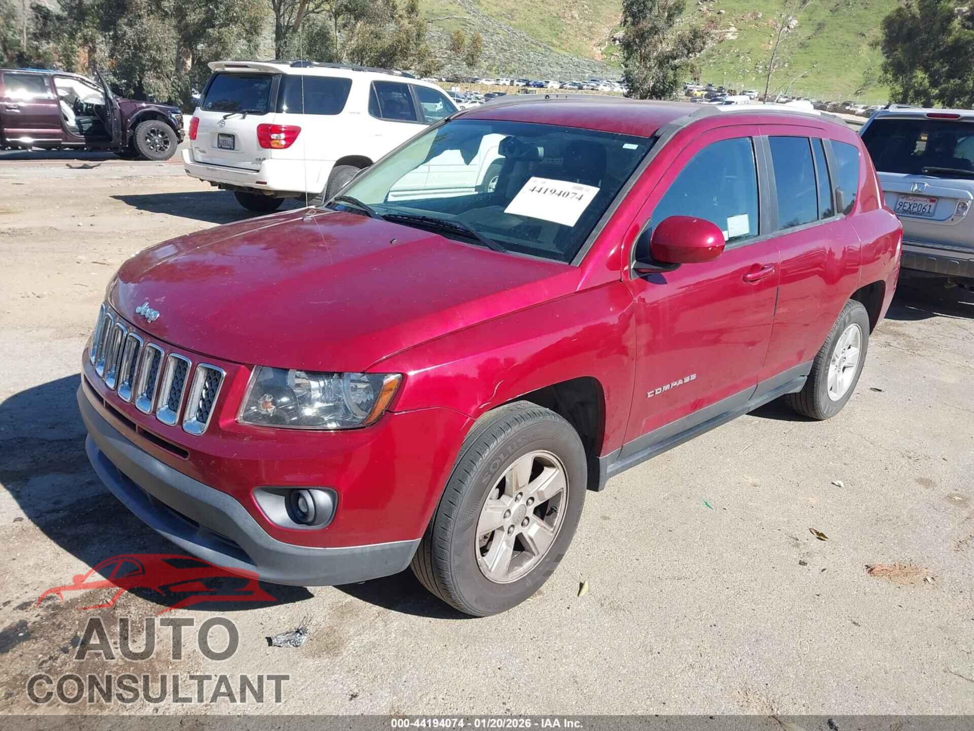 JEEP COMPASS 2017 - 1C4NJCEB6HD182614