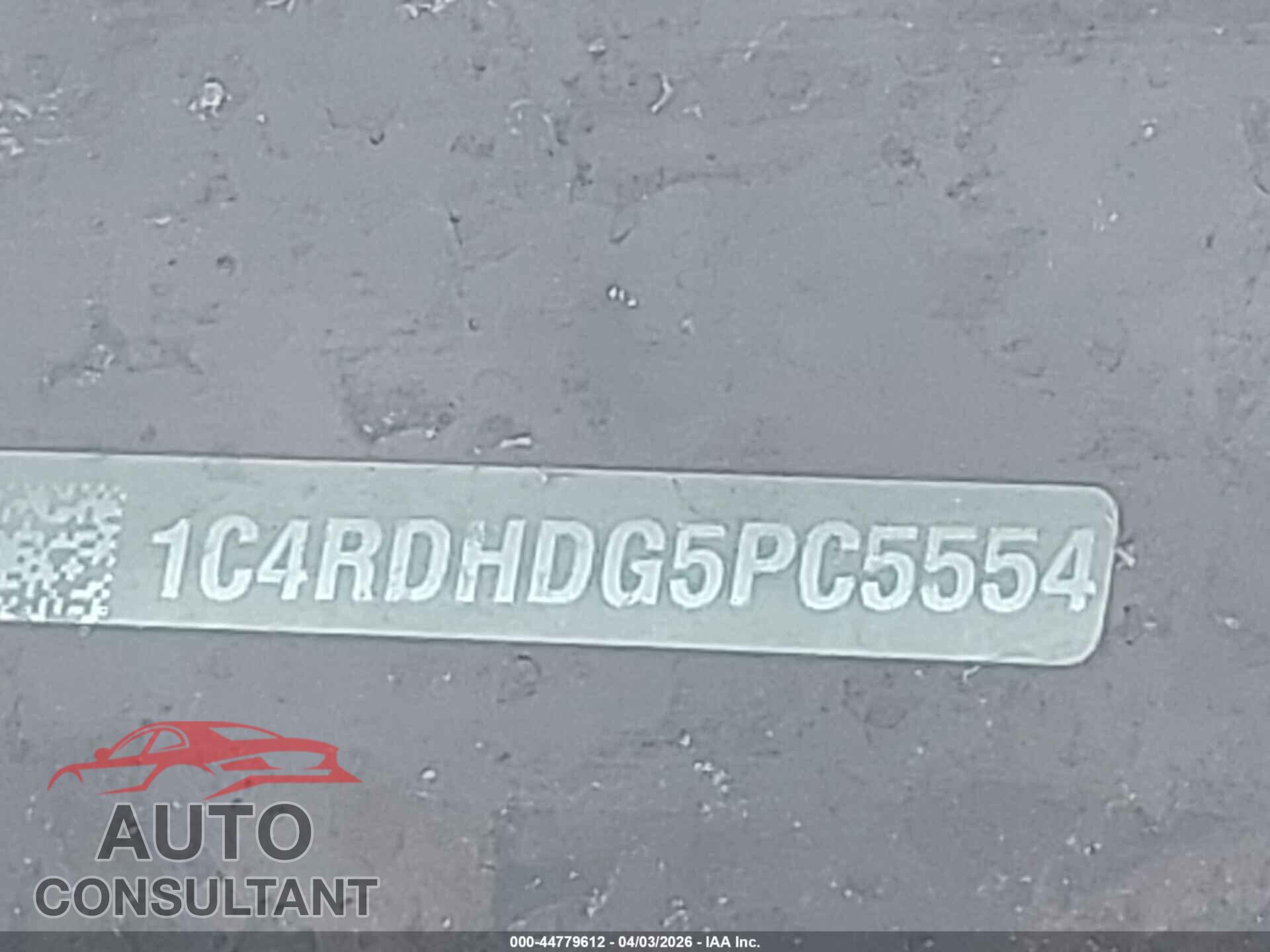 DODGE DURANGO 2023 - 1C4RDHDG5PC555469