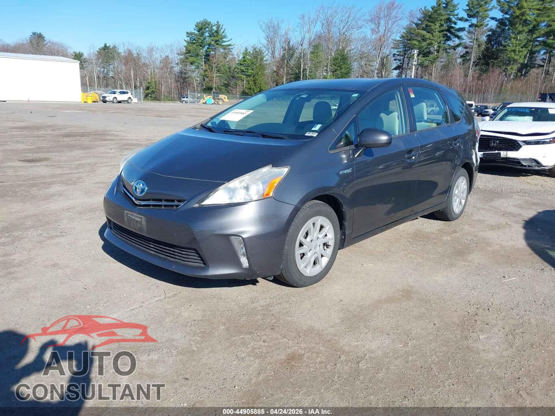 TOYOTA PRIUS V 2012 - JTDZN3EU5C3168175