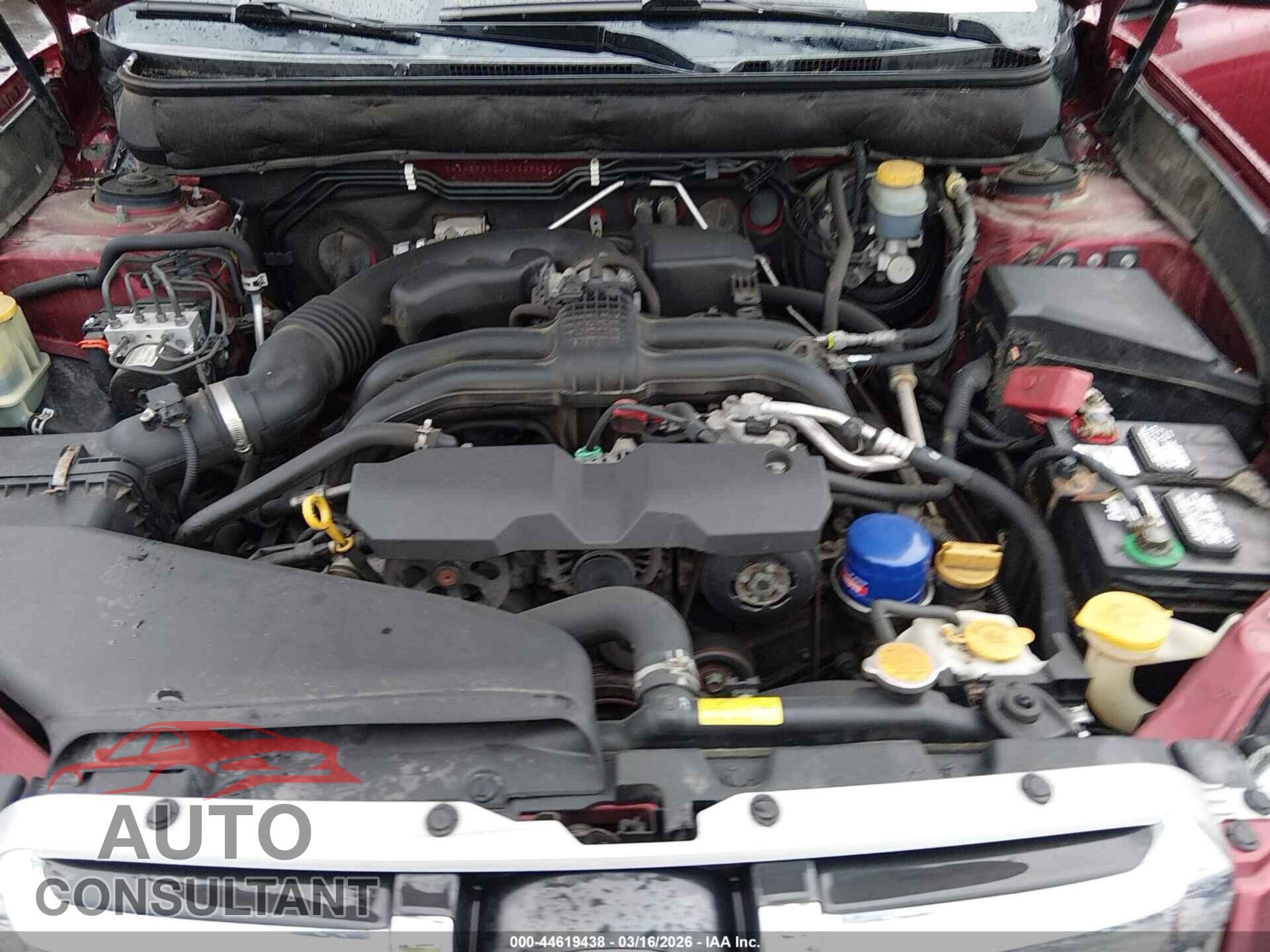 SUBARU OUTBACK 2013 - 4S4BRBCC0D3225633