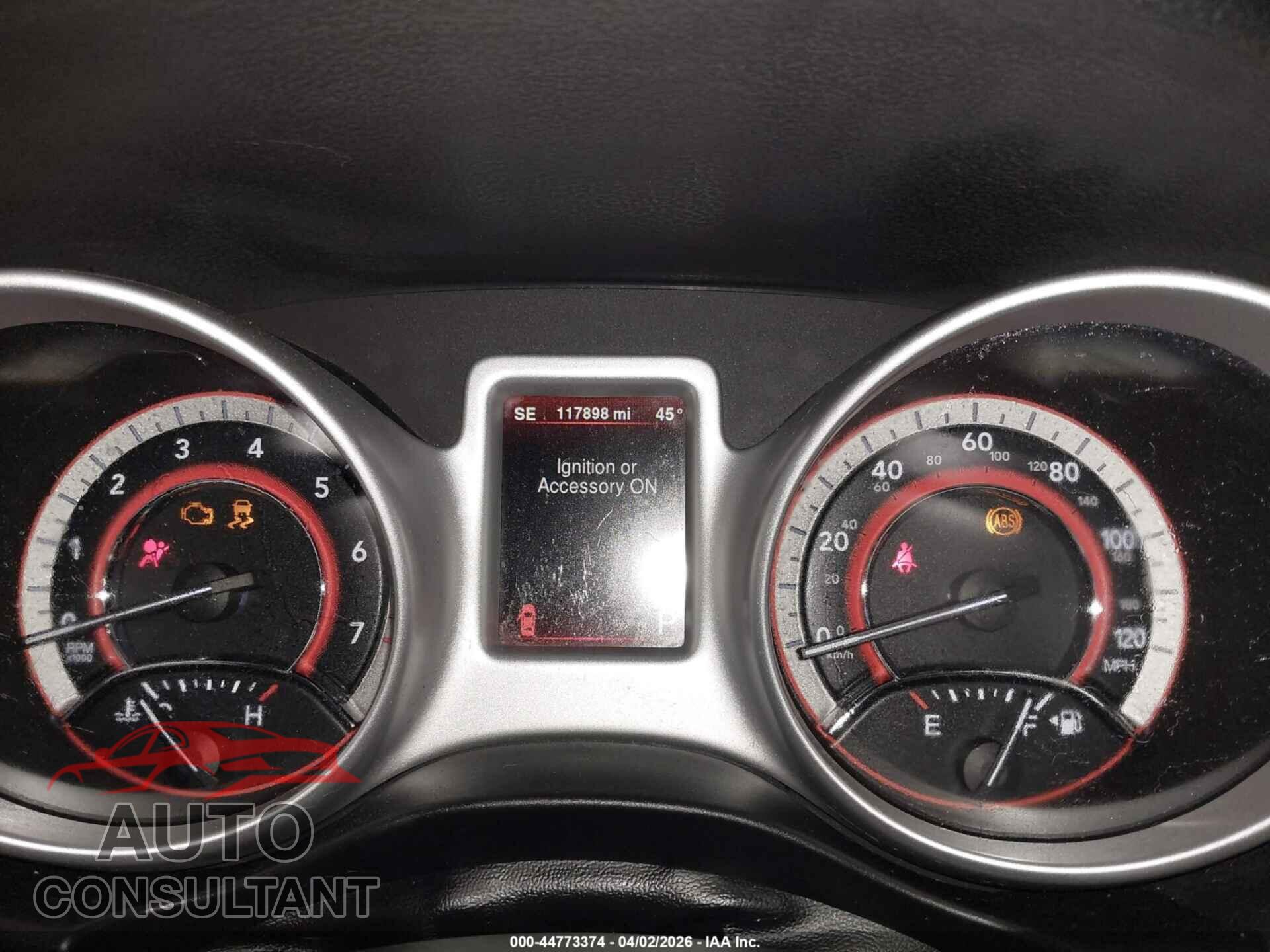 DODGE JOURNEY 2015 - 3C4PDCBG6FT728254