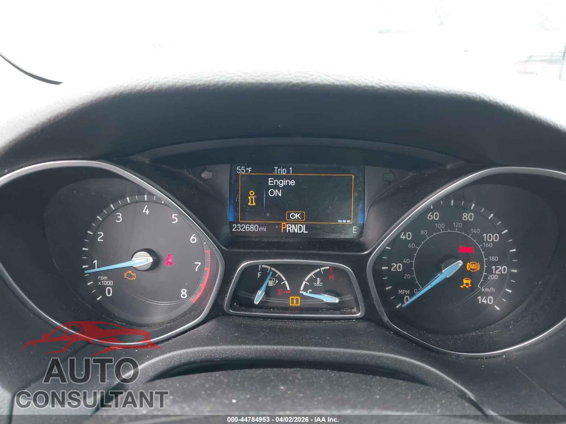 FORD FOCUS 2015 - 1FADP3F21FL204567