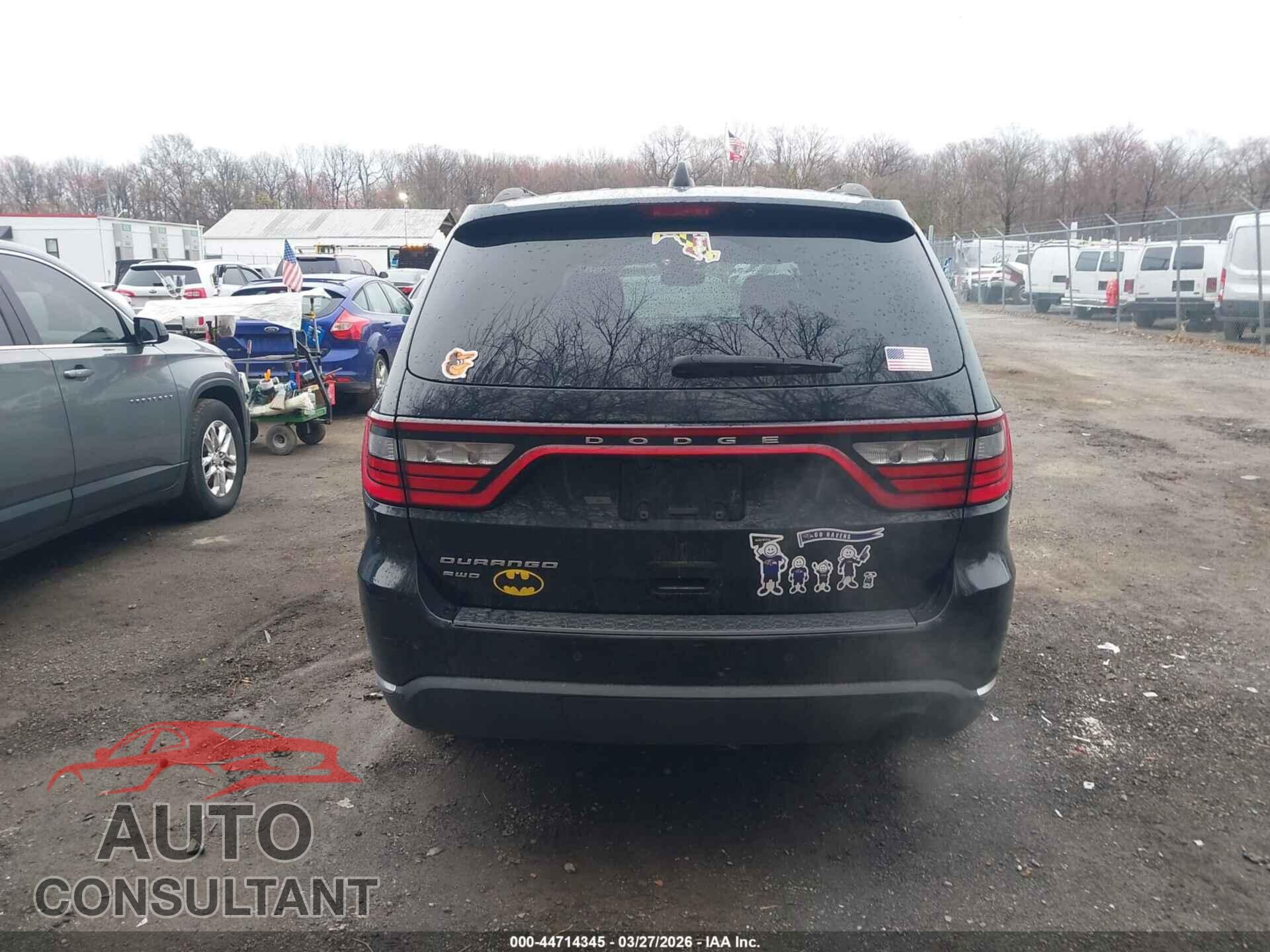DODGE DURANGO 2017 - 1C4RDJAG6HC681028