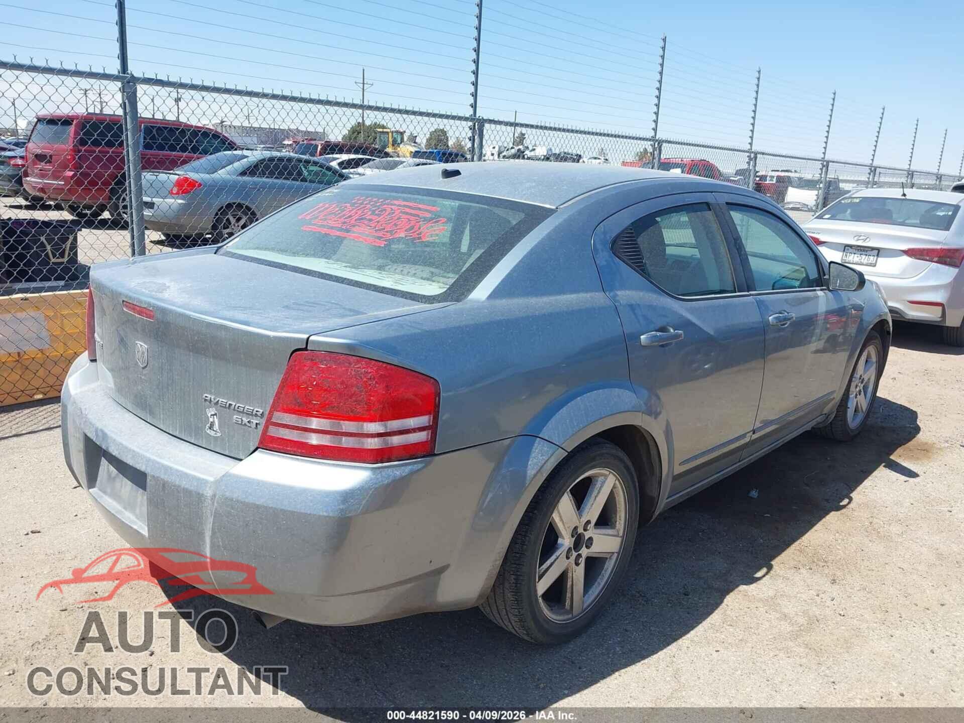 DODGE AVENGER 2010 - 1B3CC4FB7AN167255