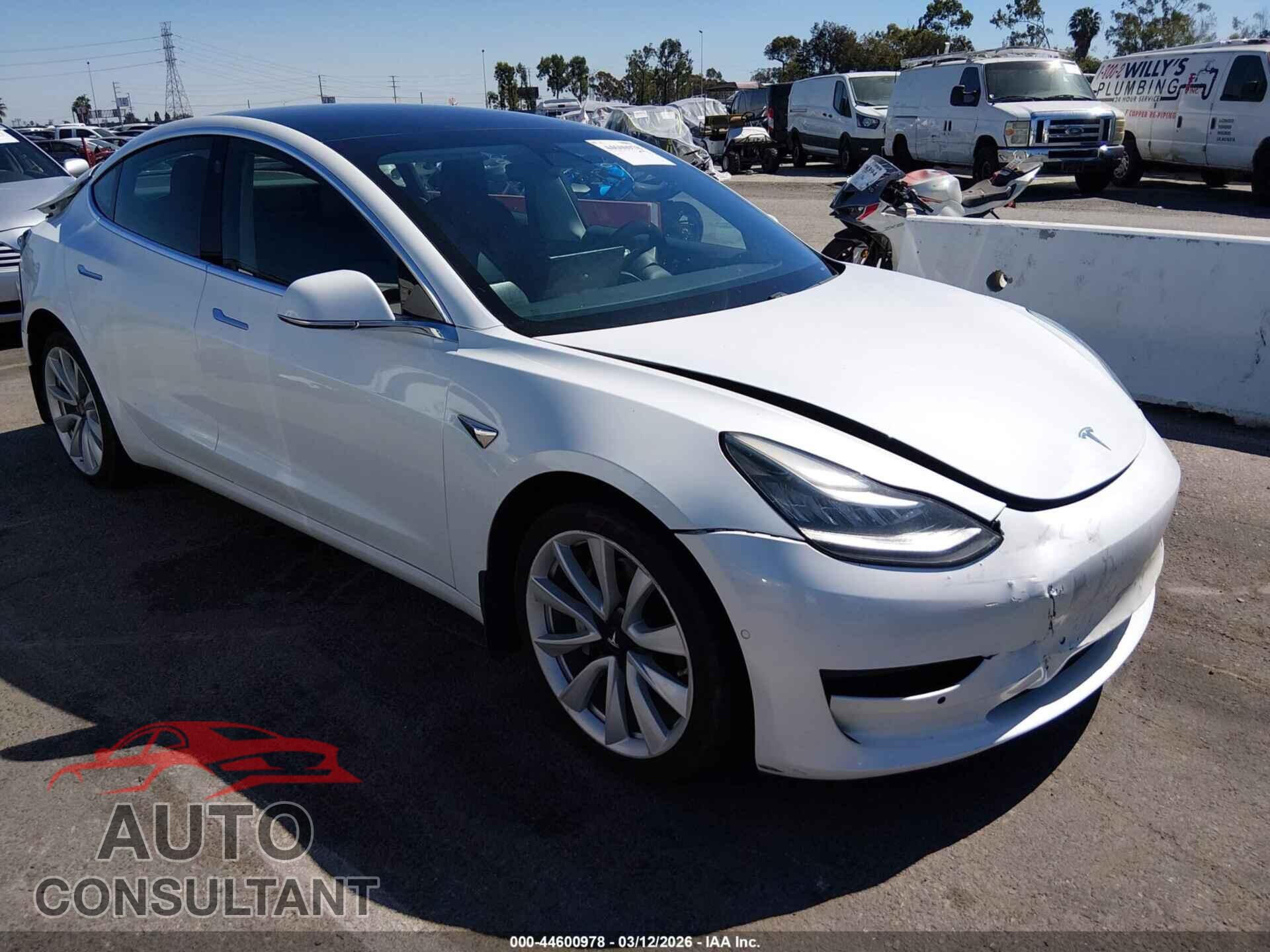 TESLA MODEL 3 2019 - 5YJ3E1EB5KF477672